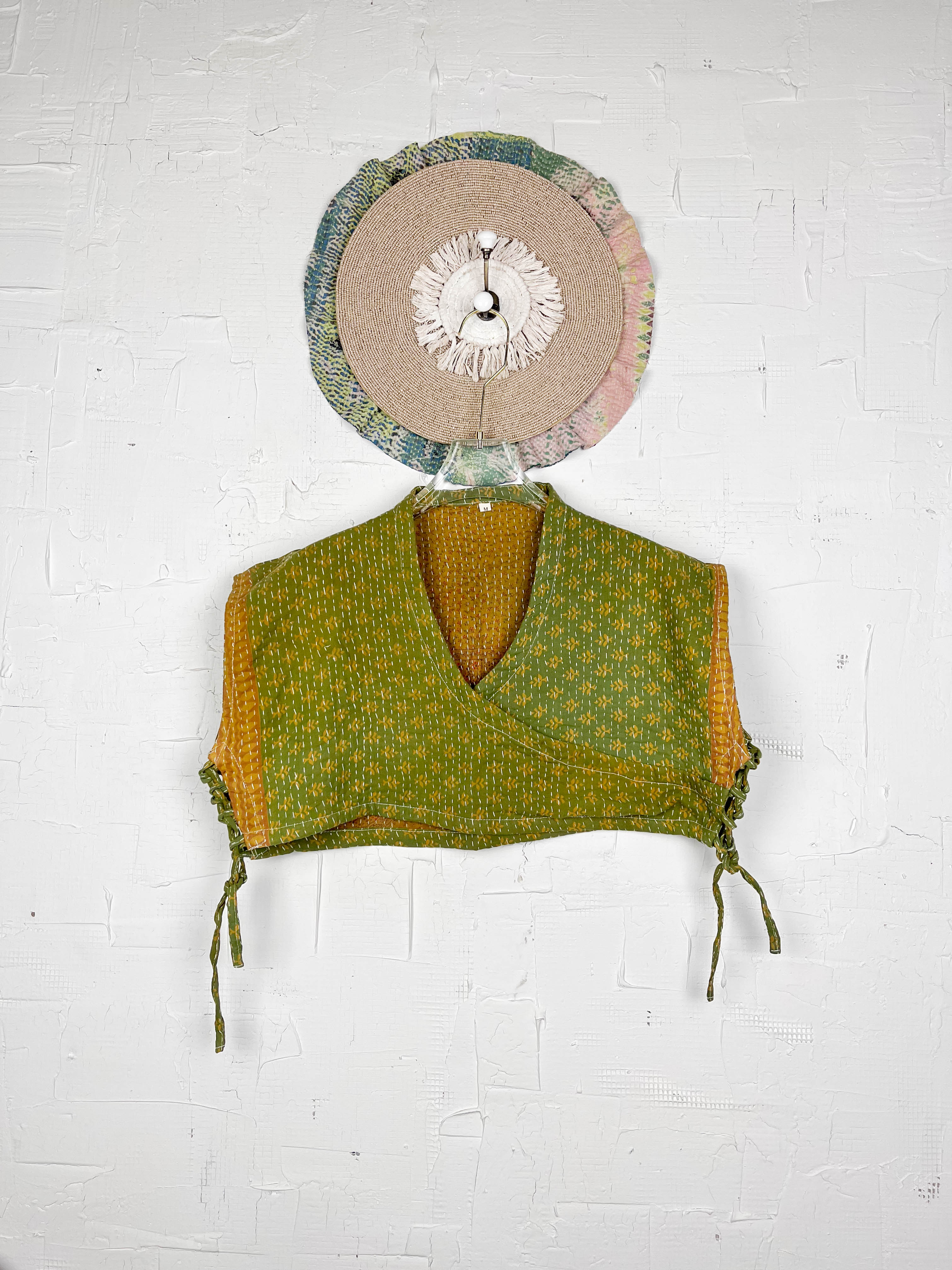 Hippie crop top - Love Protect Sustain