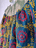 Hippie plus size embroidered pants- Love Protect Sustain 