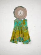 Hippie silk patchwork blouse - Love Protect Sustain