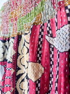 Hippie style skirt kantha - Love Protect Sustain