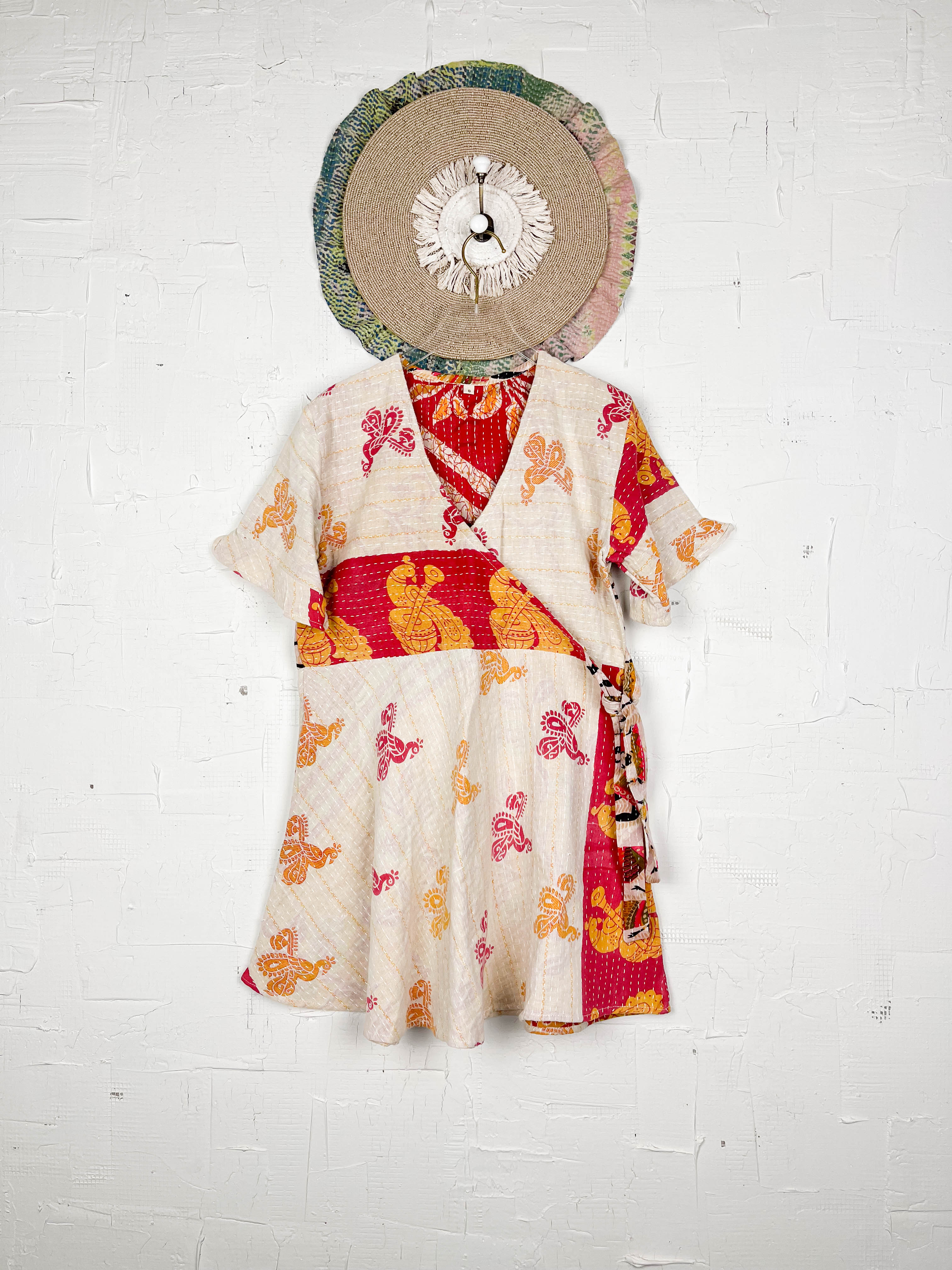 Indian Kantha dress - Love Protect Sustain