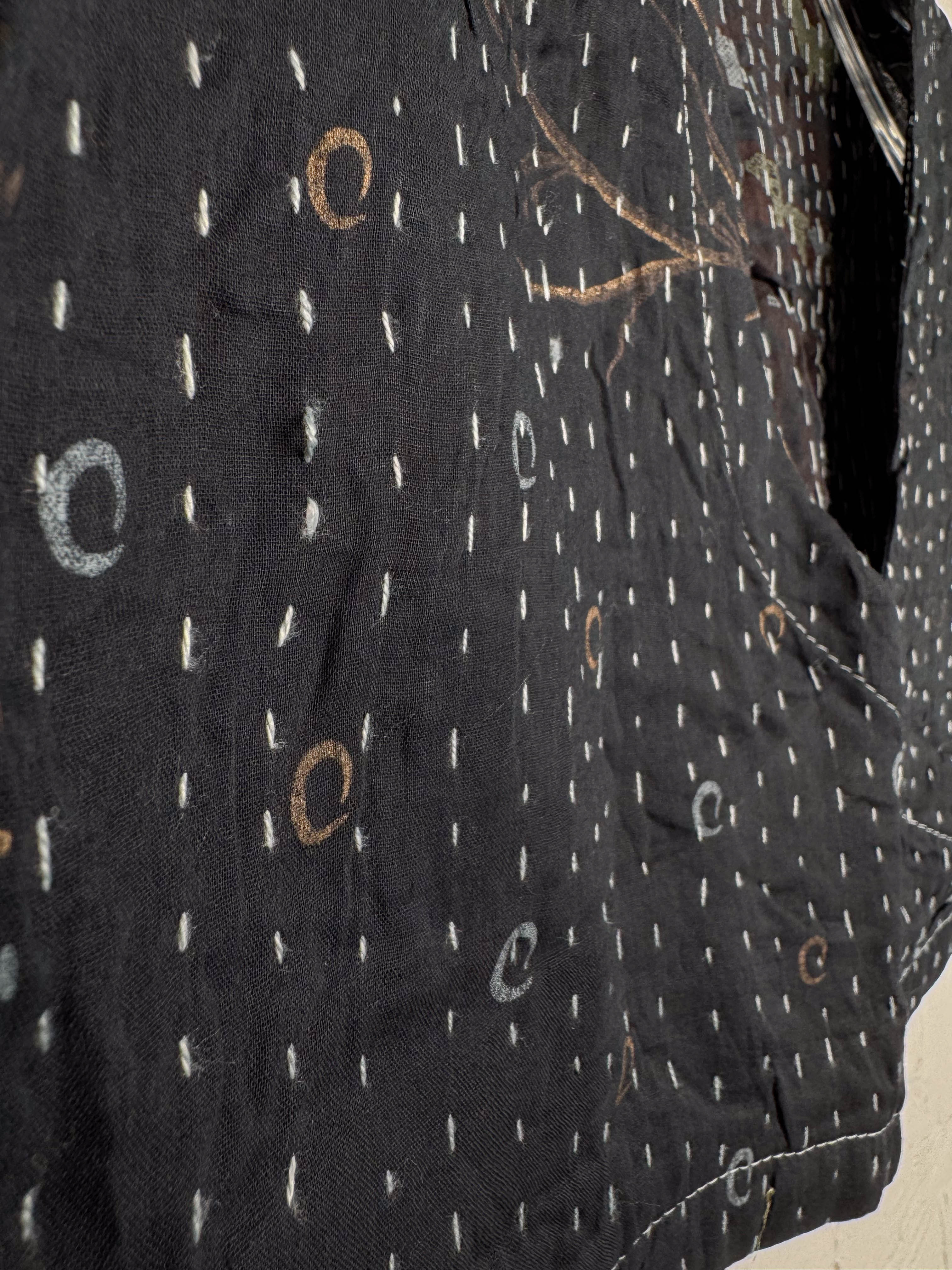 Kantha Cropped Top - Love Protect Sustain