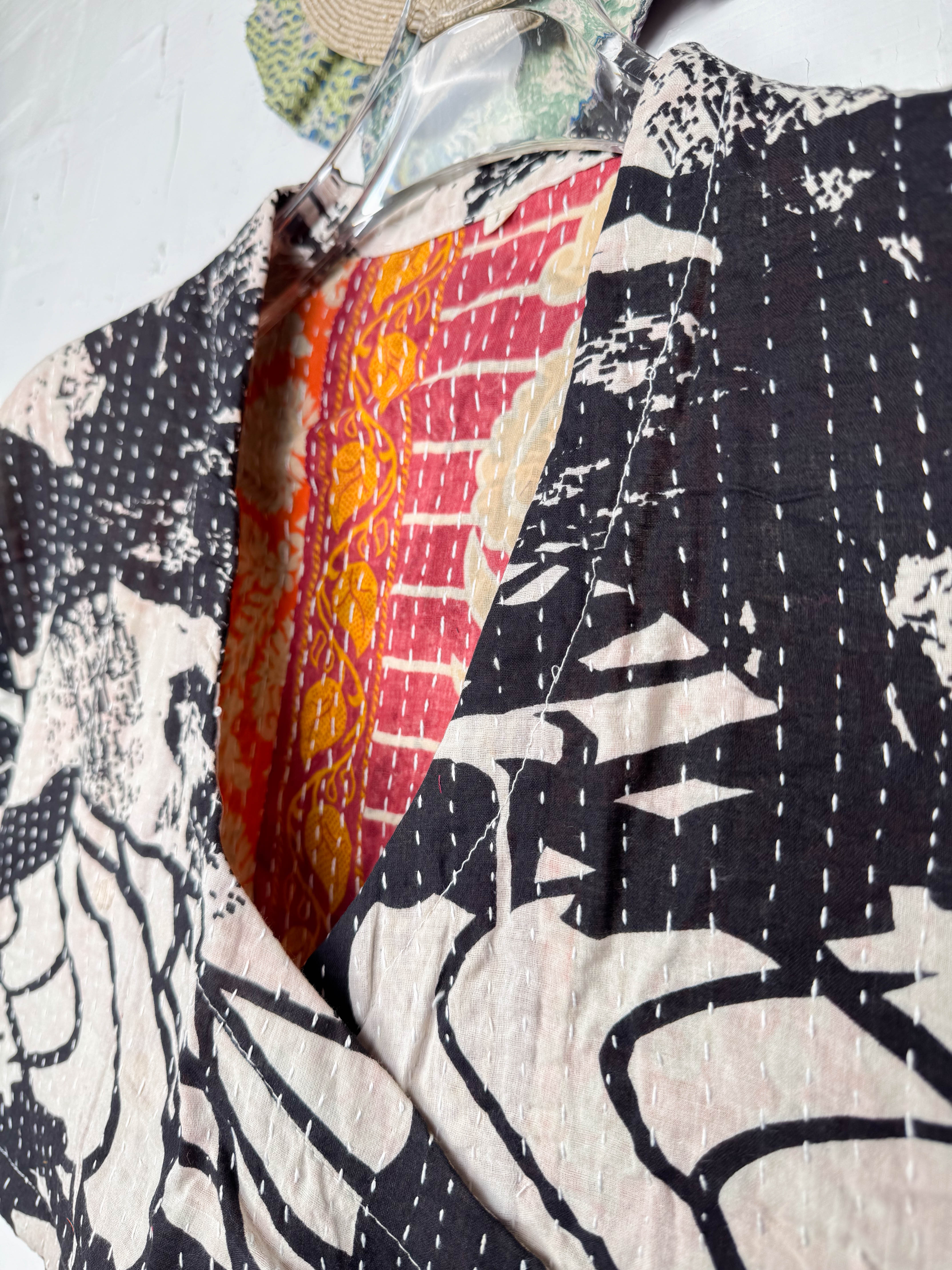 Kantha Cropped Top - Love Protect Sustain