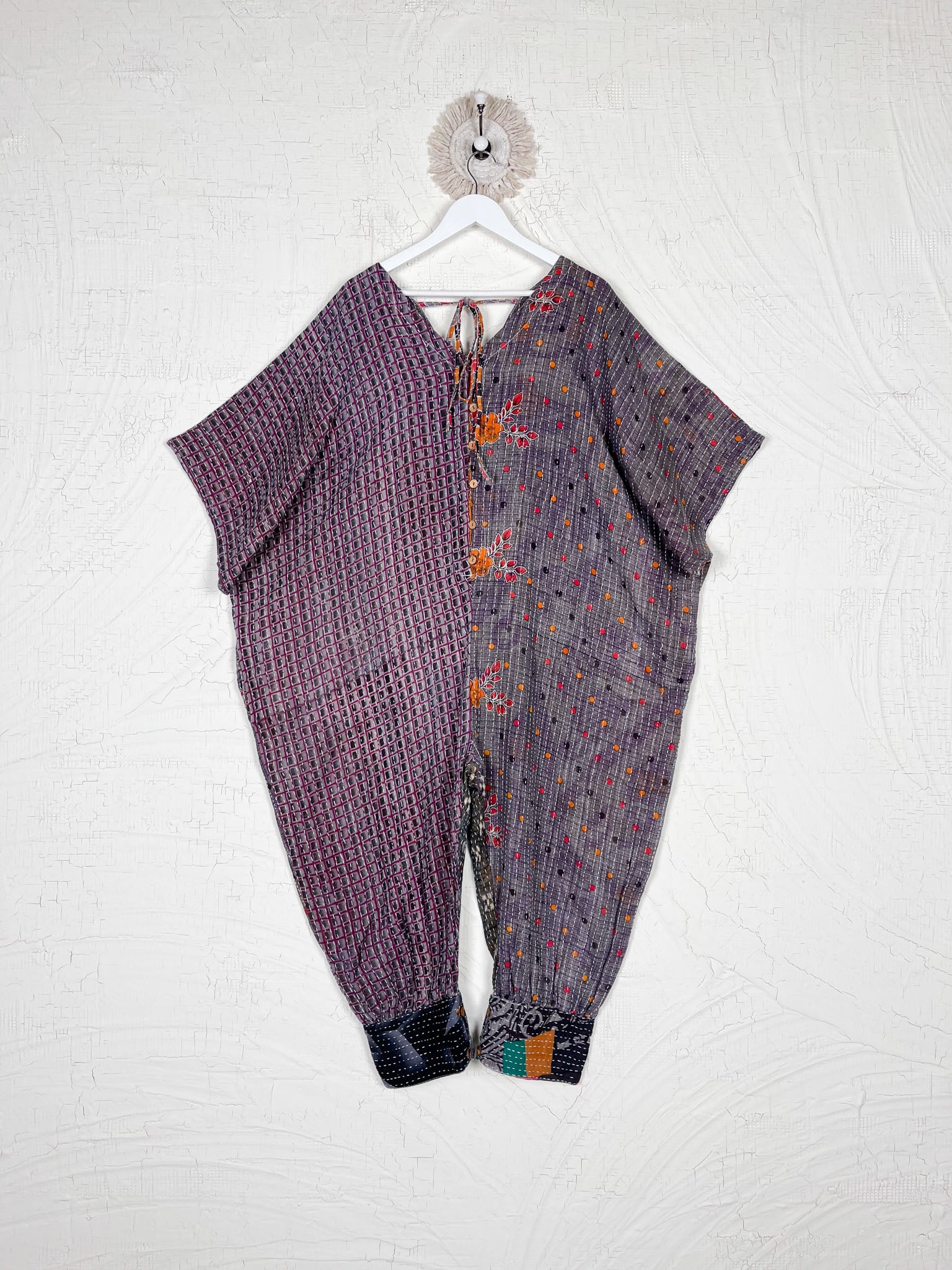 Kanthafreesizejumpsuitwithadjustablestraps - Love Protect Sustain