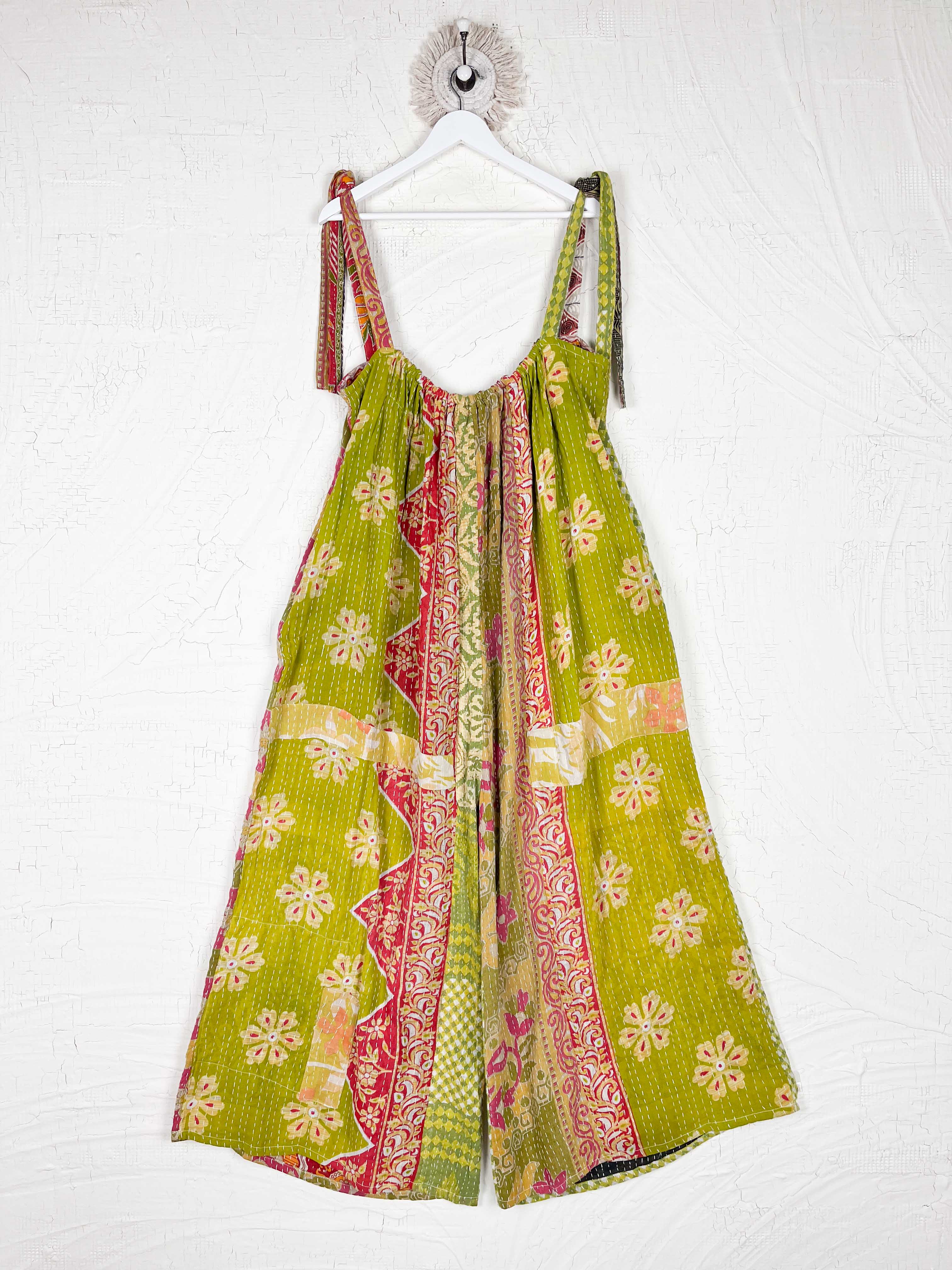 Kantha overalls - Love Protect Sustain