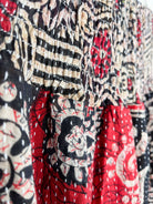 Kantha patchwork maxi skirt - Love Protect Sustain