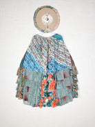 Kantha silk frill pants - Love Protect Sustain