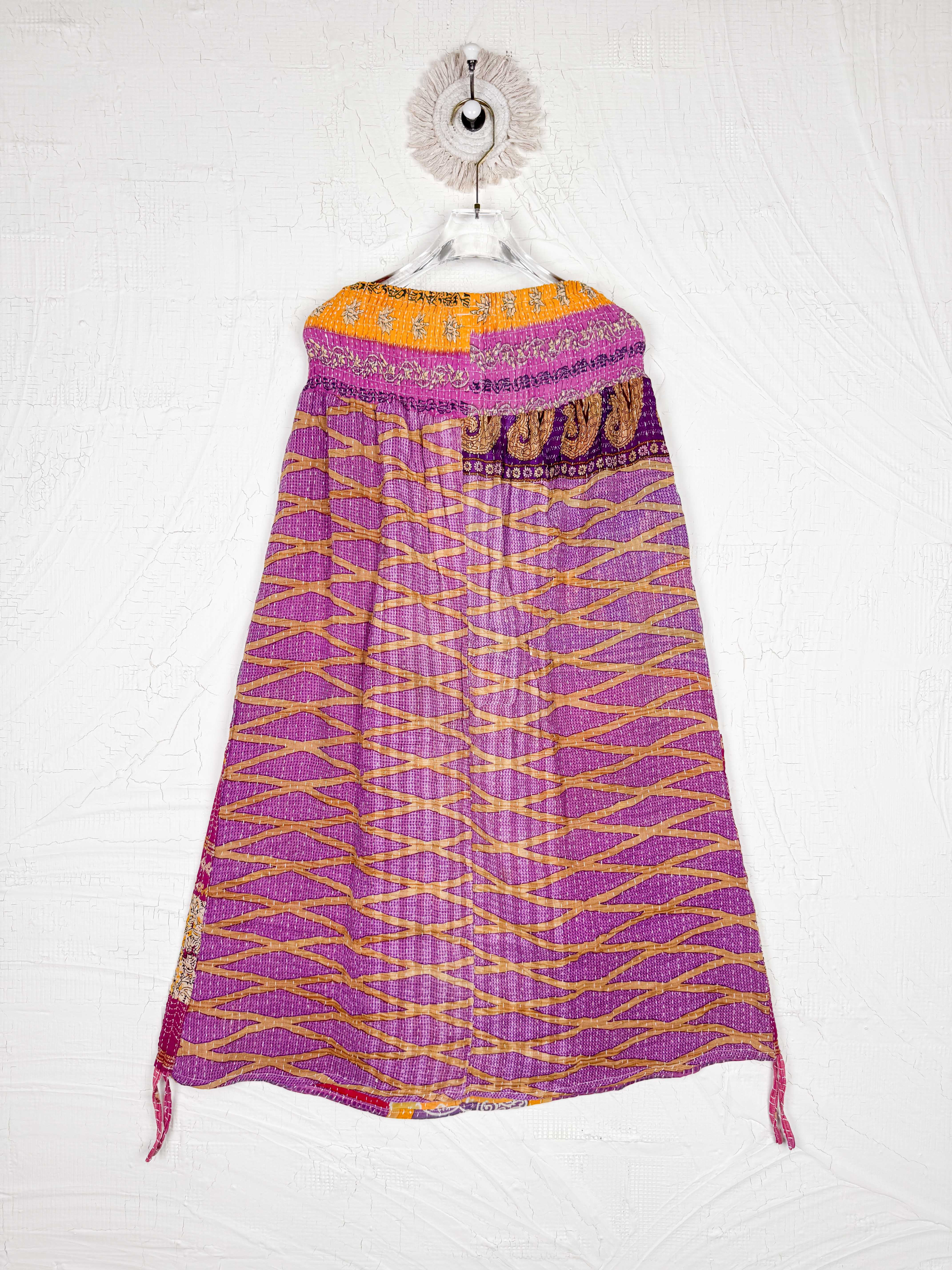 Kantha skirt - Love Protect Sustain