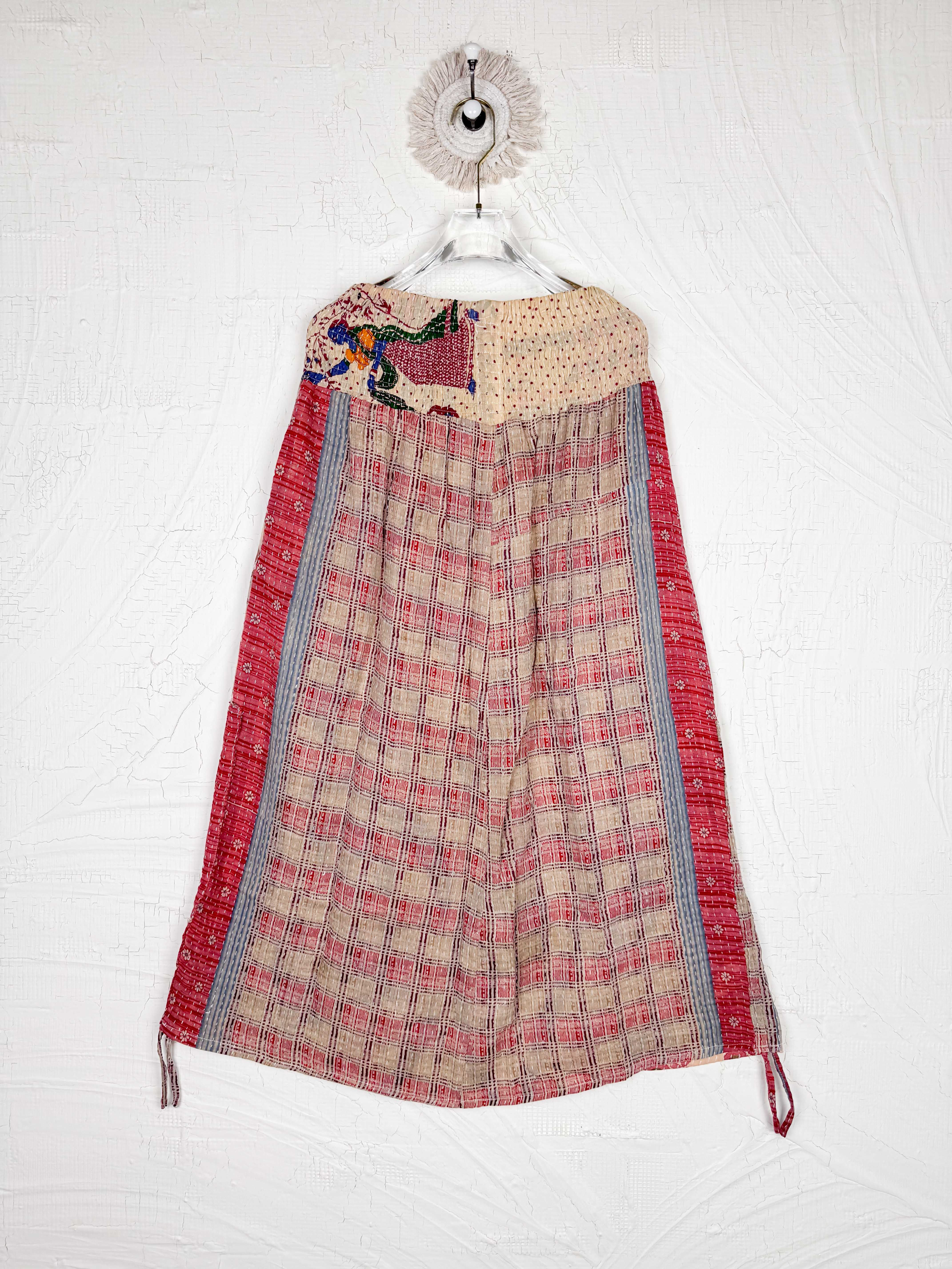 Kantha skirt online - Love Protect Sustain