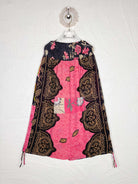 Kantha skirt with floralprint - Love Protect Sustain