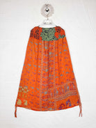 Kantha skirt with paisley - Love Protect Sustain