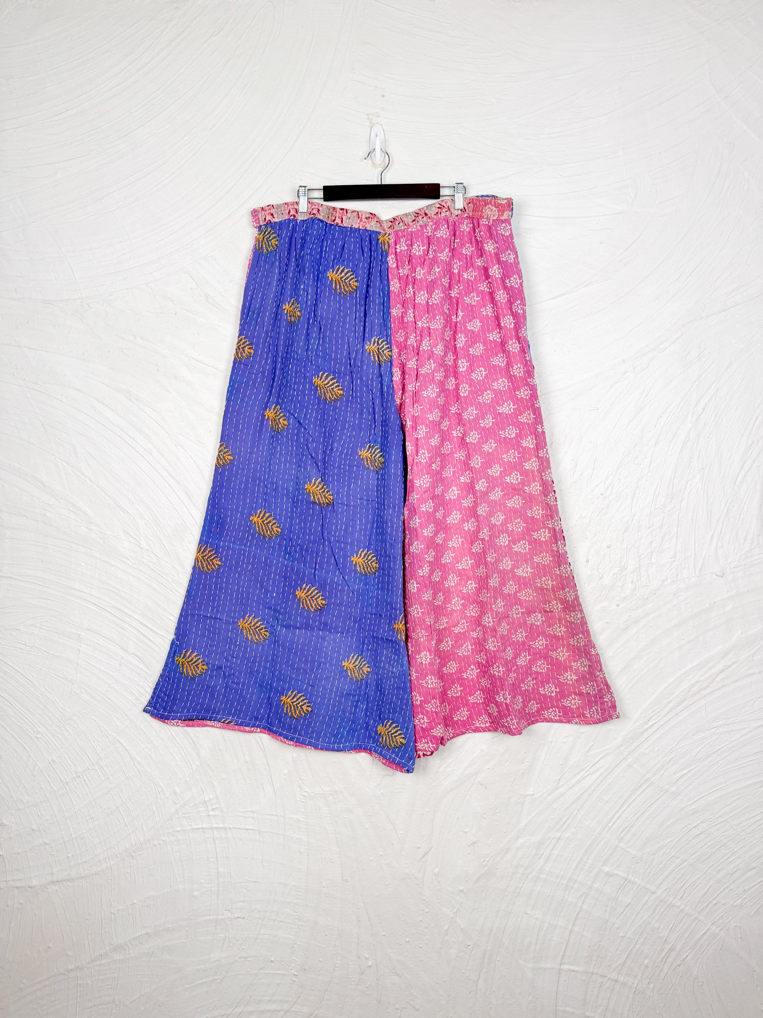 Large Size Kantha Pants - Love Protect Sustain