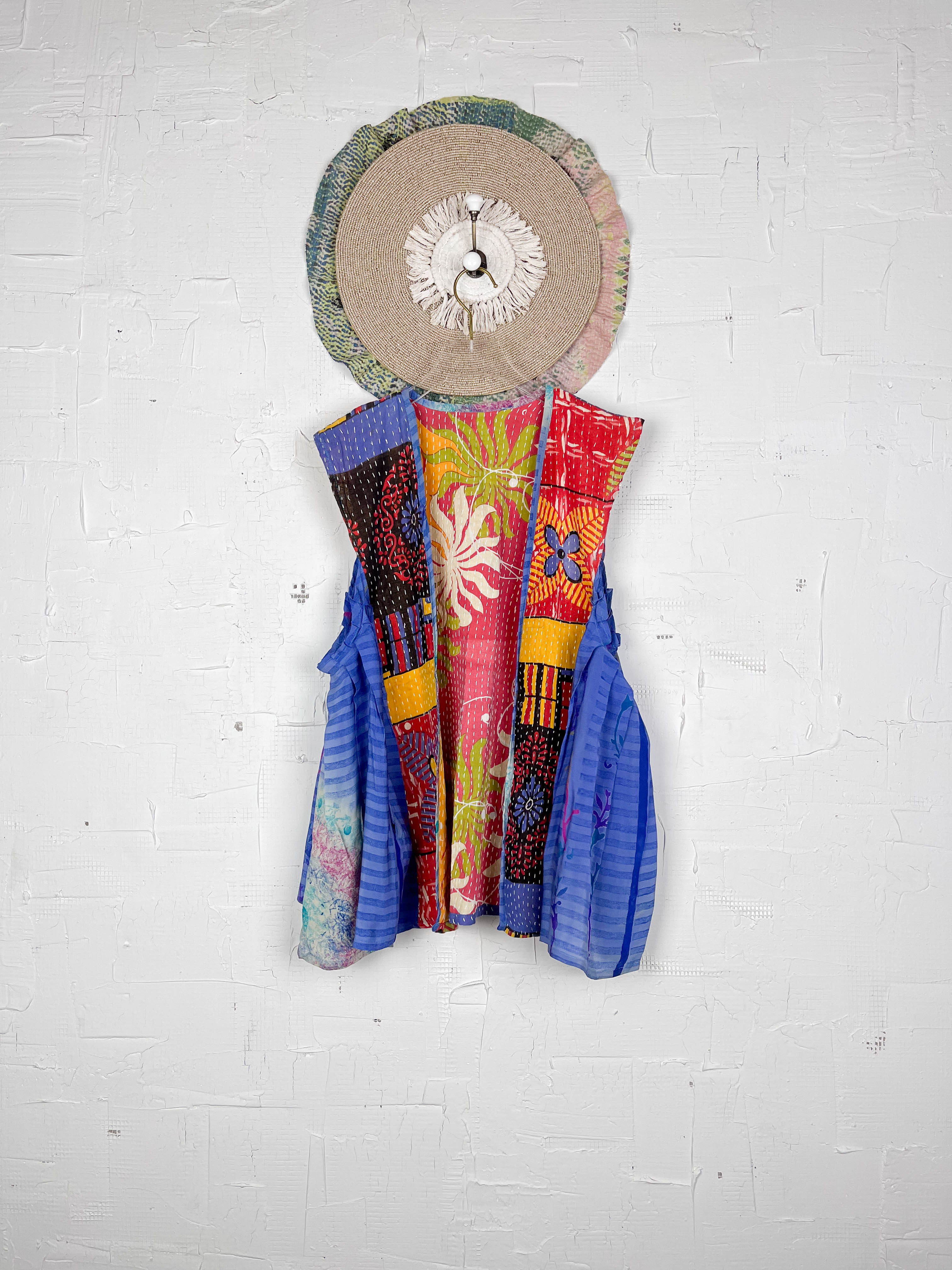Layering silk vest - Love Protect Sustain