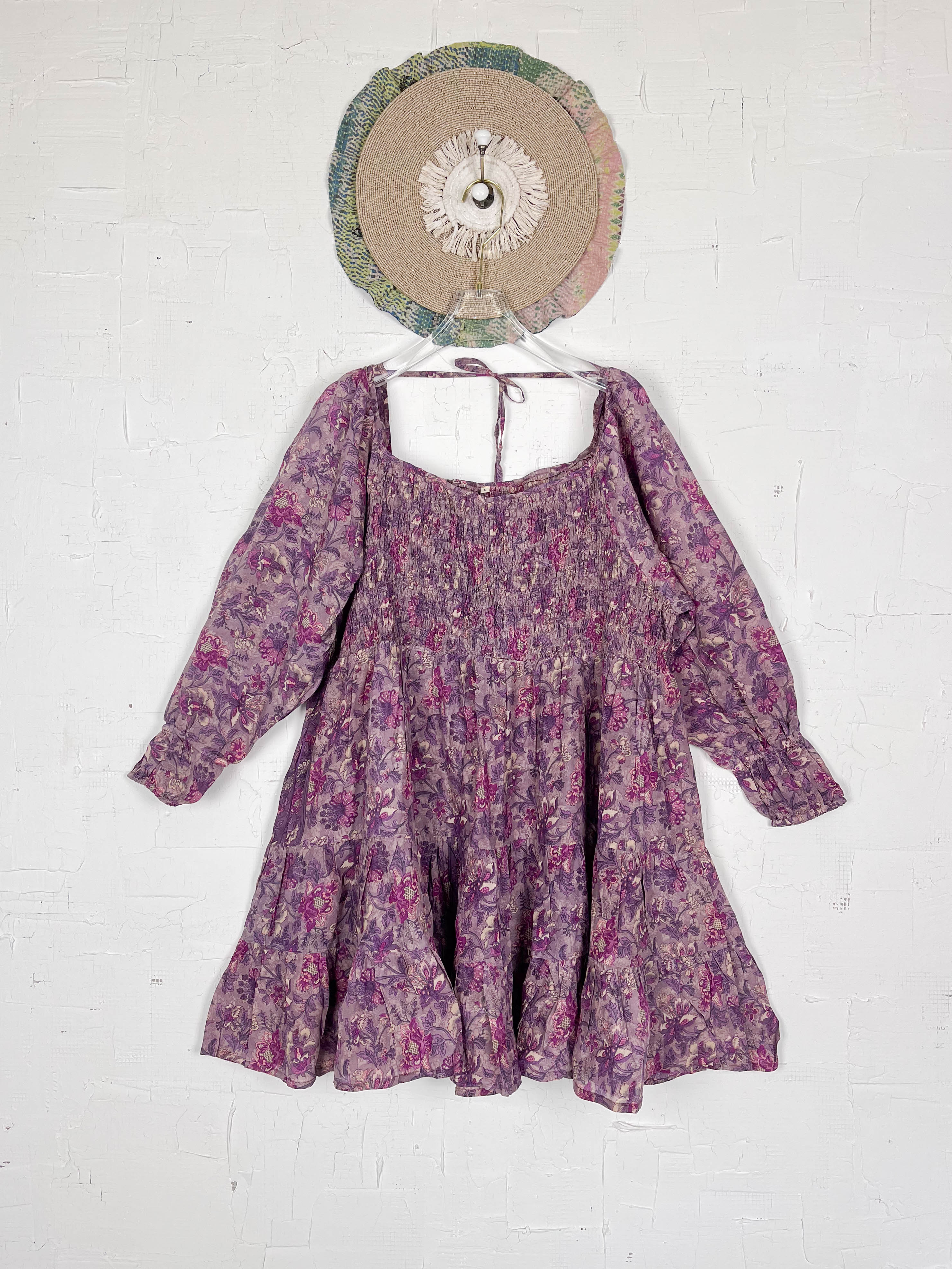 Levender Silk Dress - Love Protect Sustain