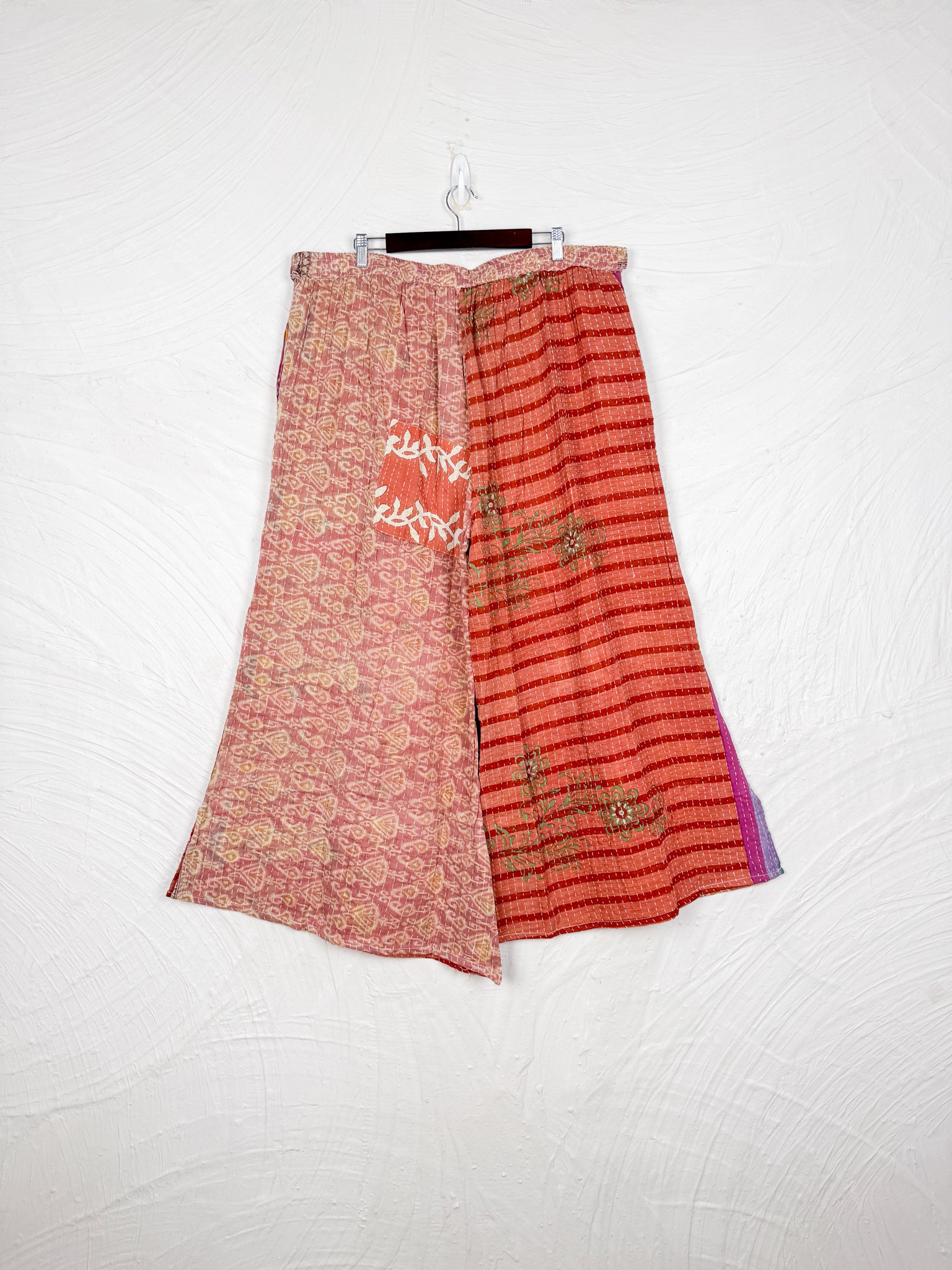 Long Kantha Pants - Love Protect Sustain