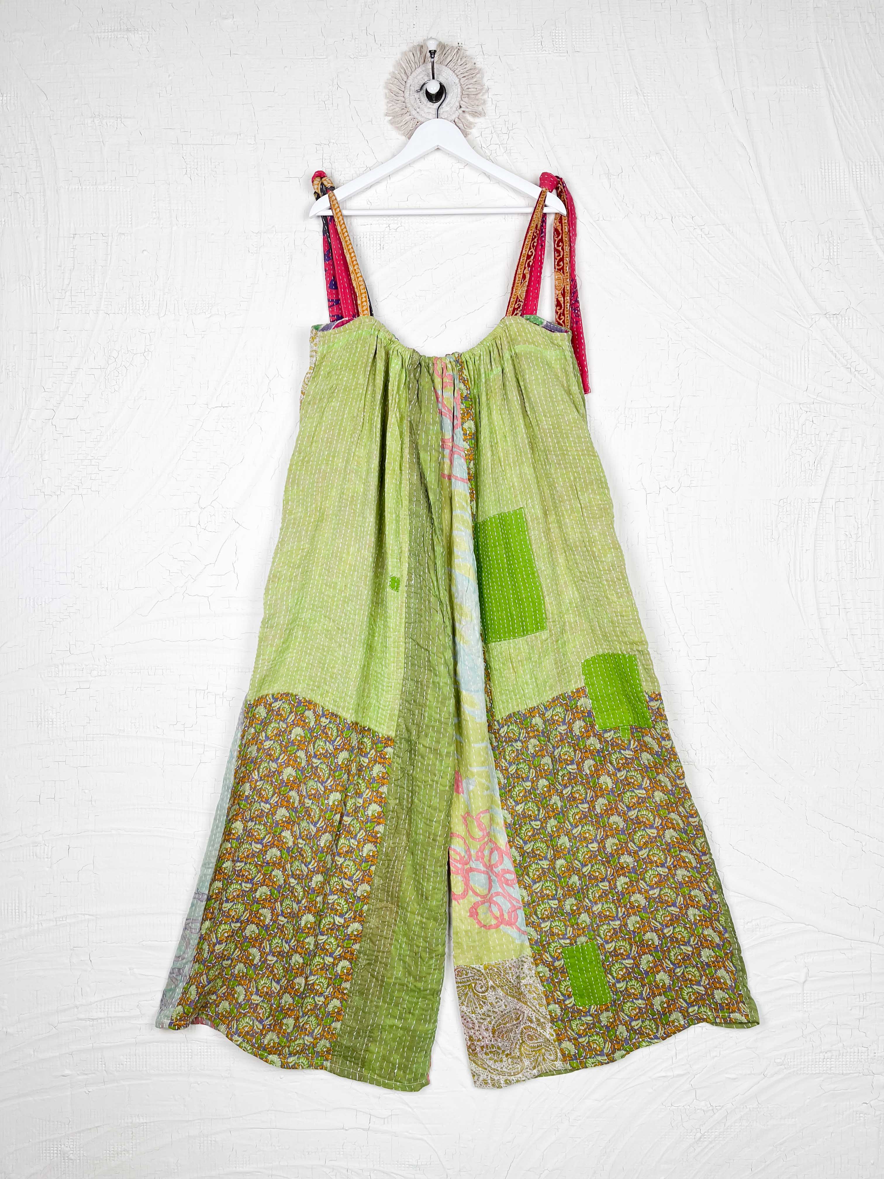 Long Women Beach Jumpsuit - Love Protect Sustain