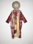Maroon tie-dye jumpsuit - Love Protect Sustain