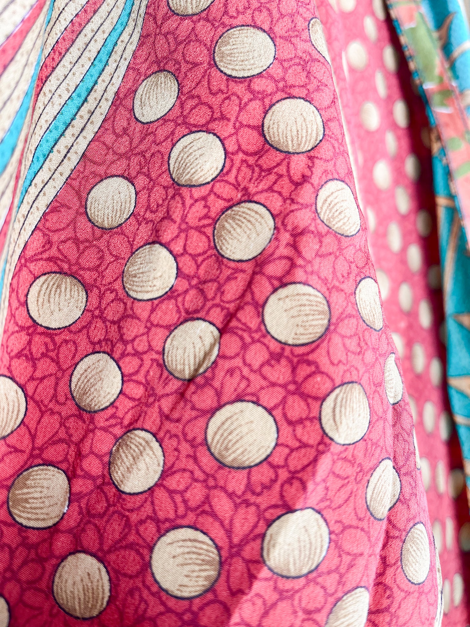 Maternity Silk dress - Love Protect Sustain