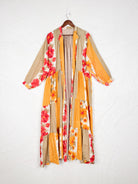 Maxi silk dress - Love Protect Sustain