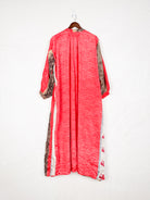 Maxi silk dress - Love Protect Sustain