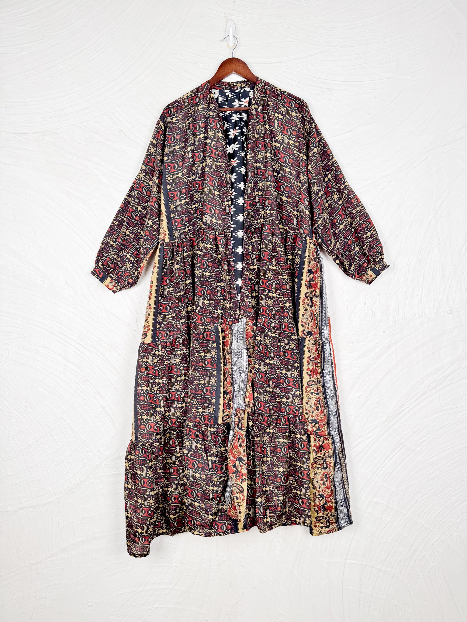 Maxi silk dress - Love Protect Sustain