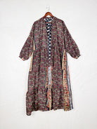 Maxi silk dress - Love Protect Sustain