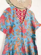 Mid-length Kantha dress - Love Protect Sustain