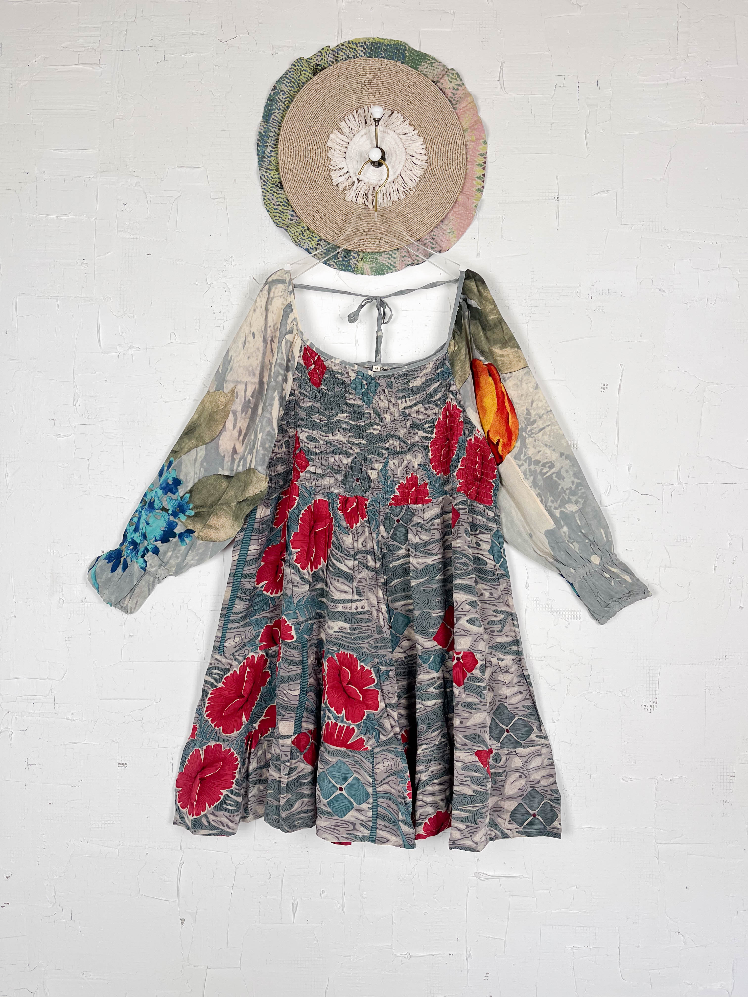 Midi Length Dress - Love Protect Sustain