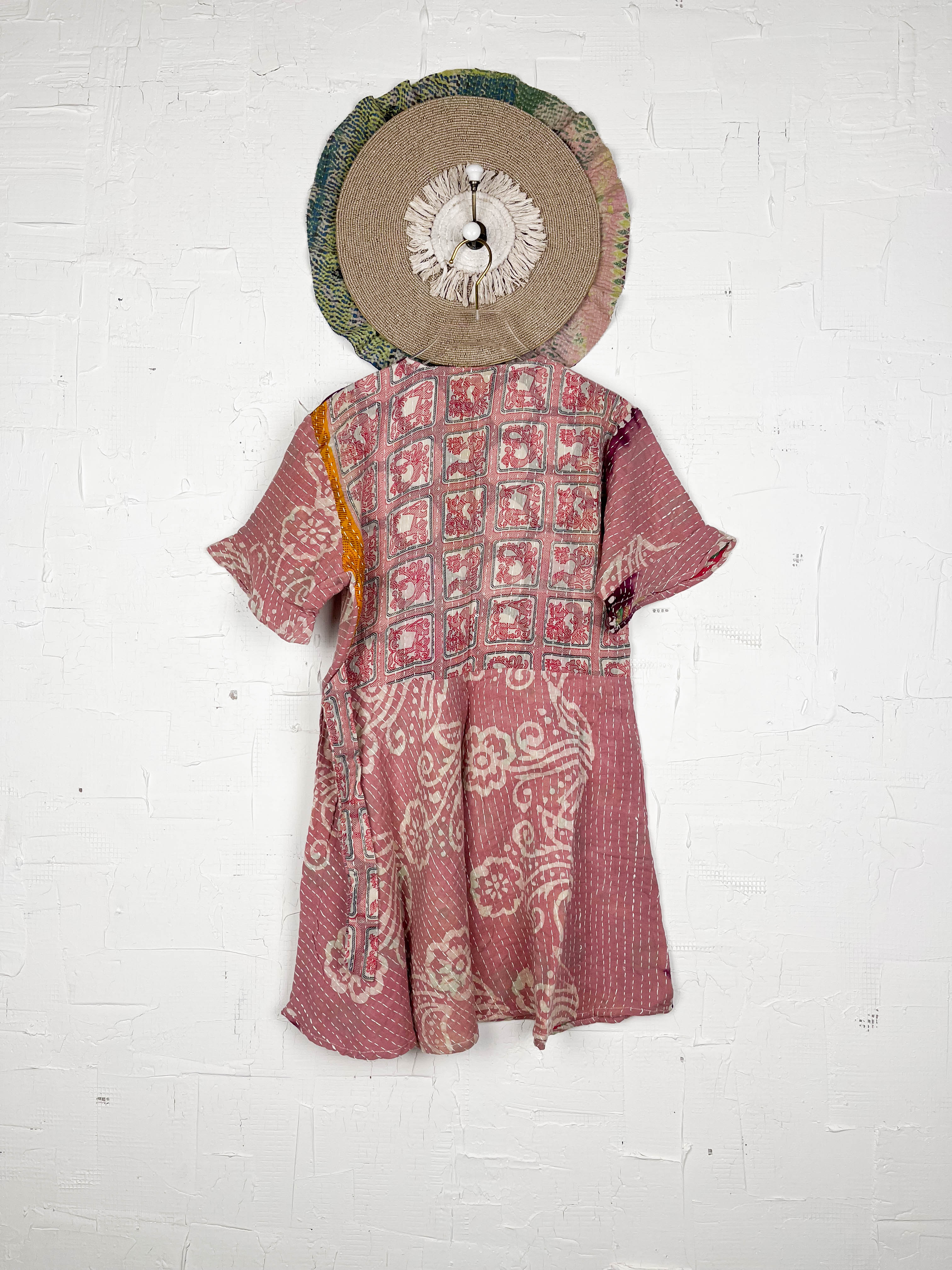 Midi wrap dress - Love Protect Sustain