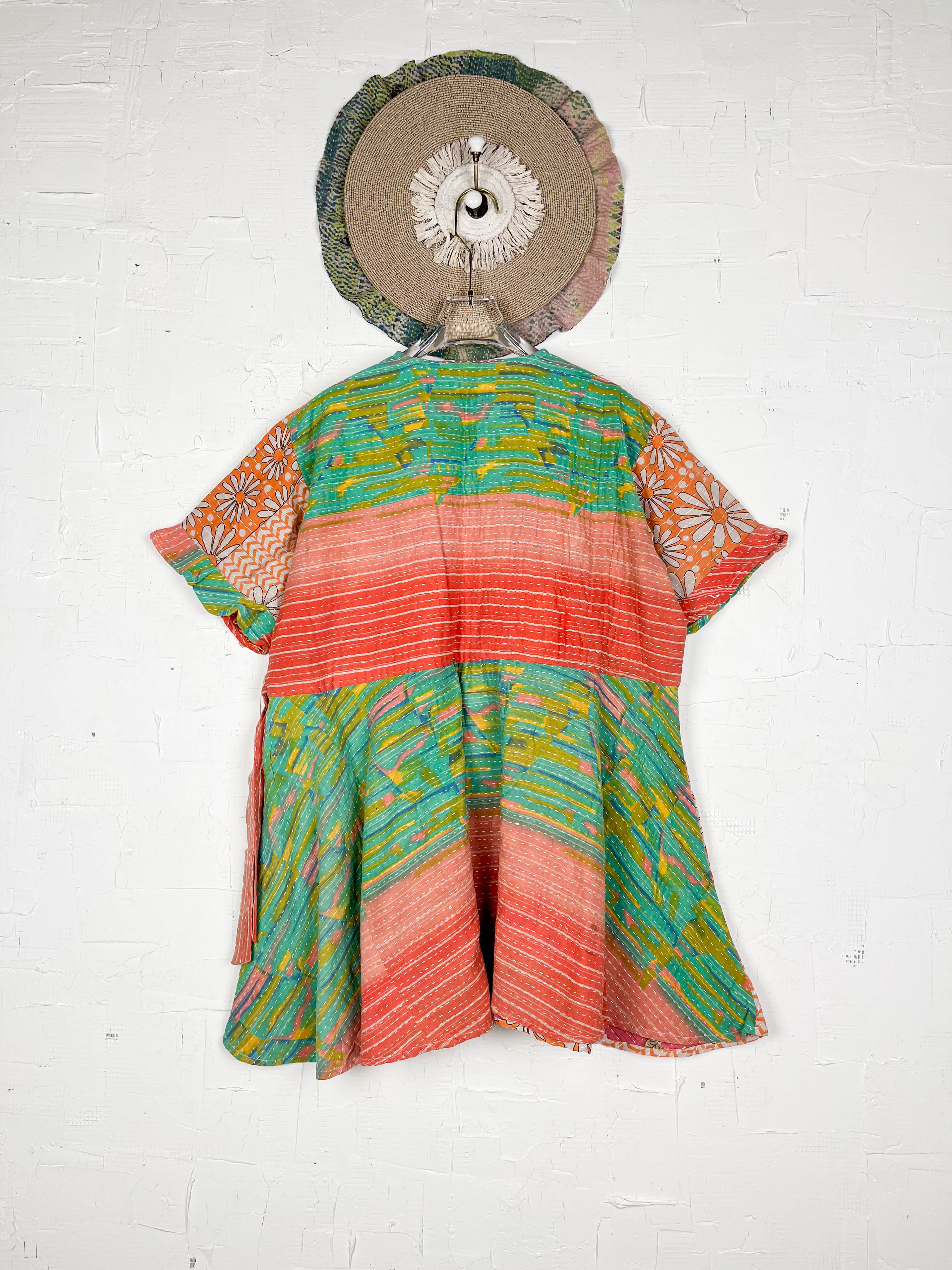 Midi wrap dress- Love Protect Sustain