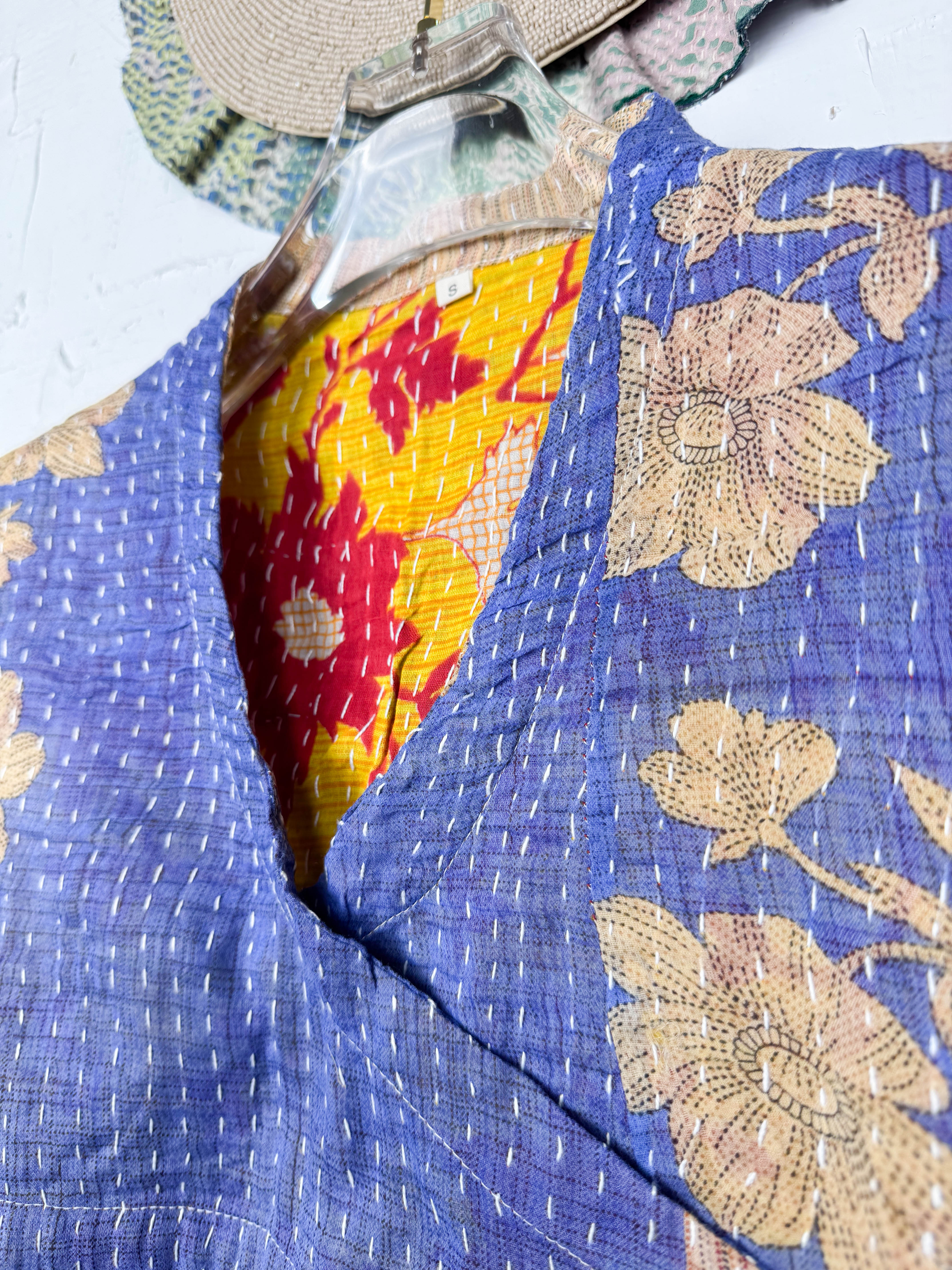 Mini Kantha Top - Love Protect Sustain