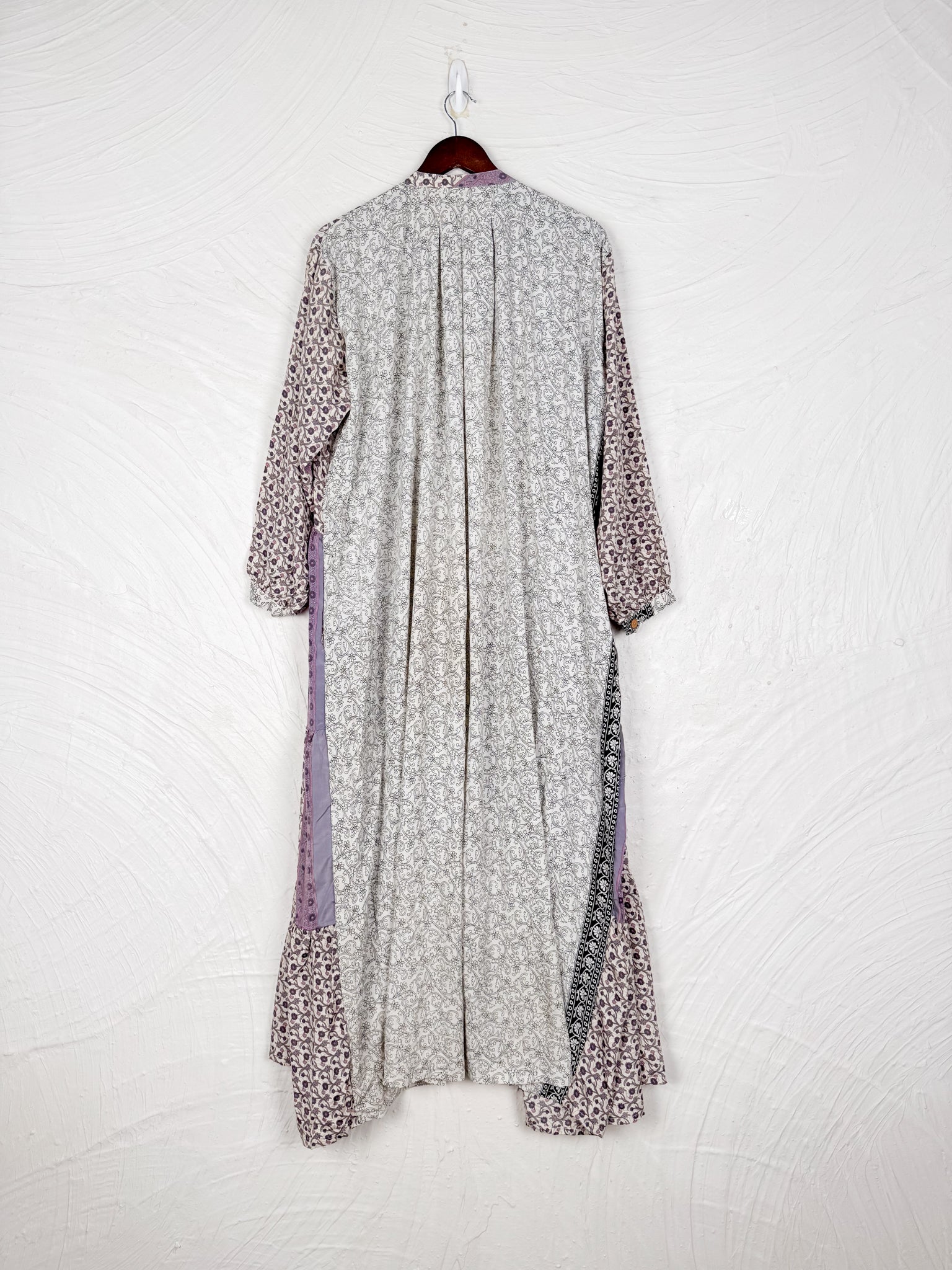 Modest silk dress - Love Protect Sustain