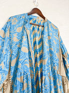 Modest silk dress - Love Protect Sustain