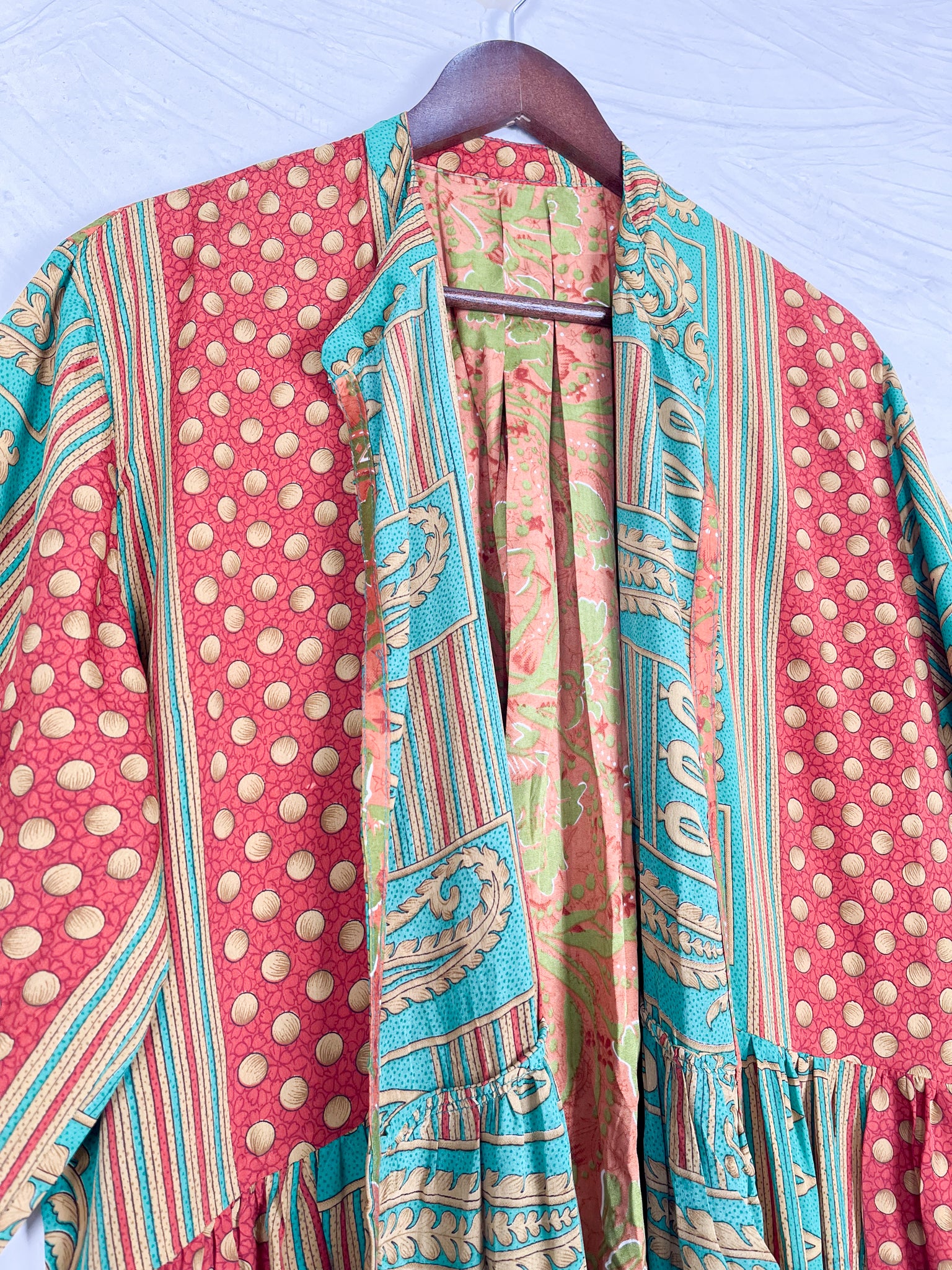 One of a kind Silk Dress - Love Protect Sustain