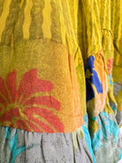 One of a kind vintage silk top - Love Protect Sustain