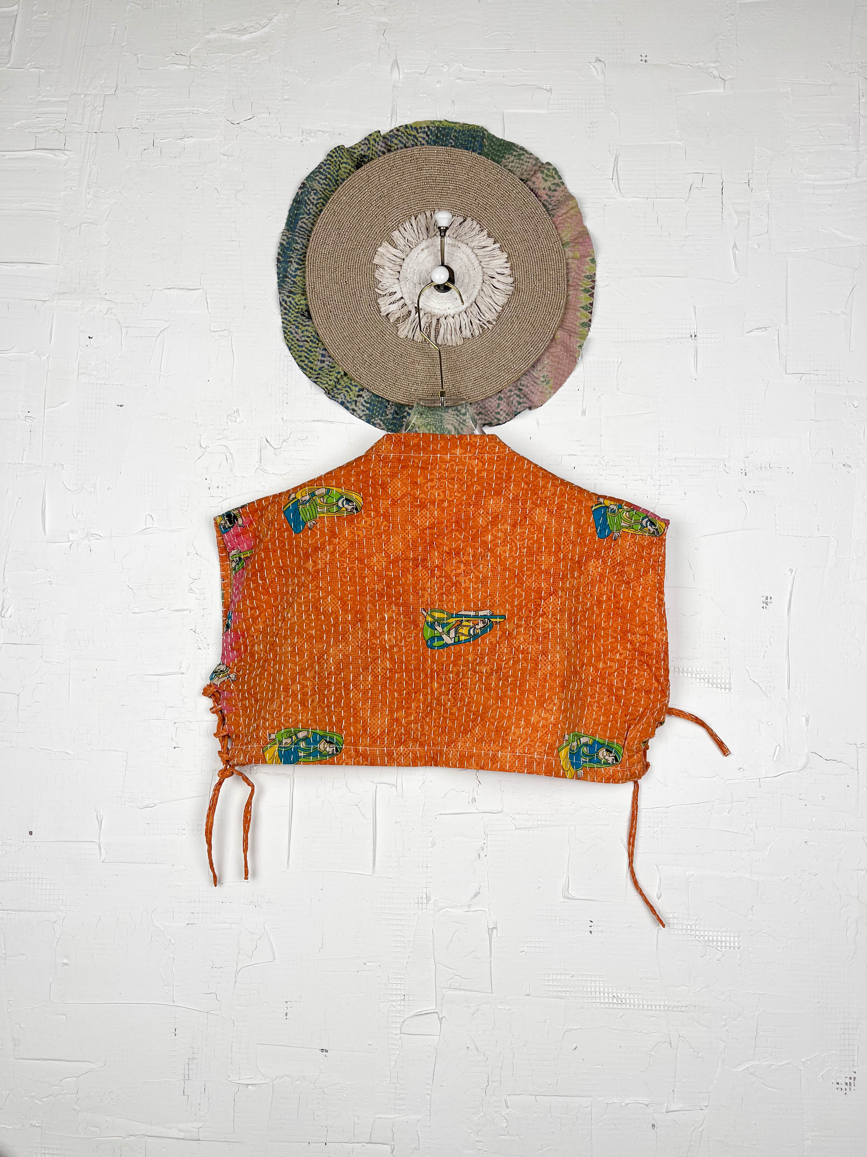 Orange Mini Top - Love Protect Sustain