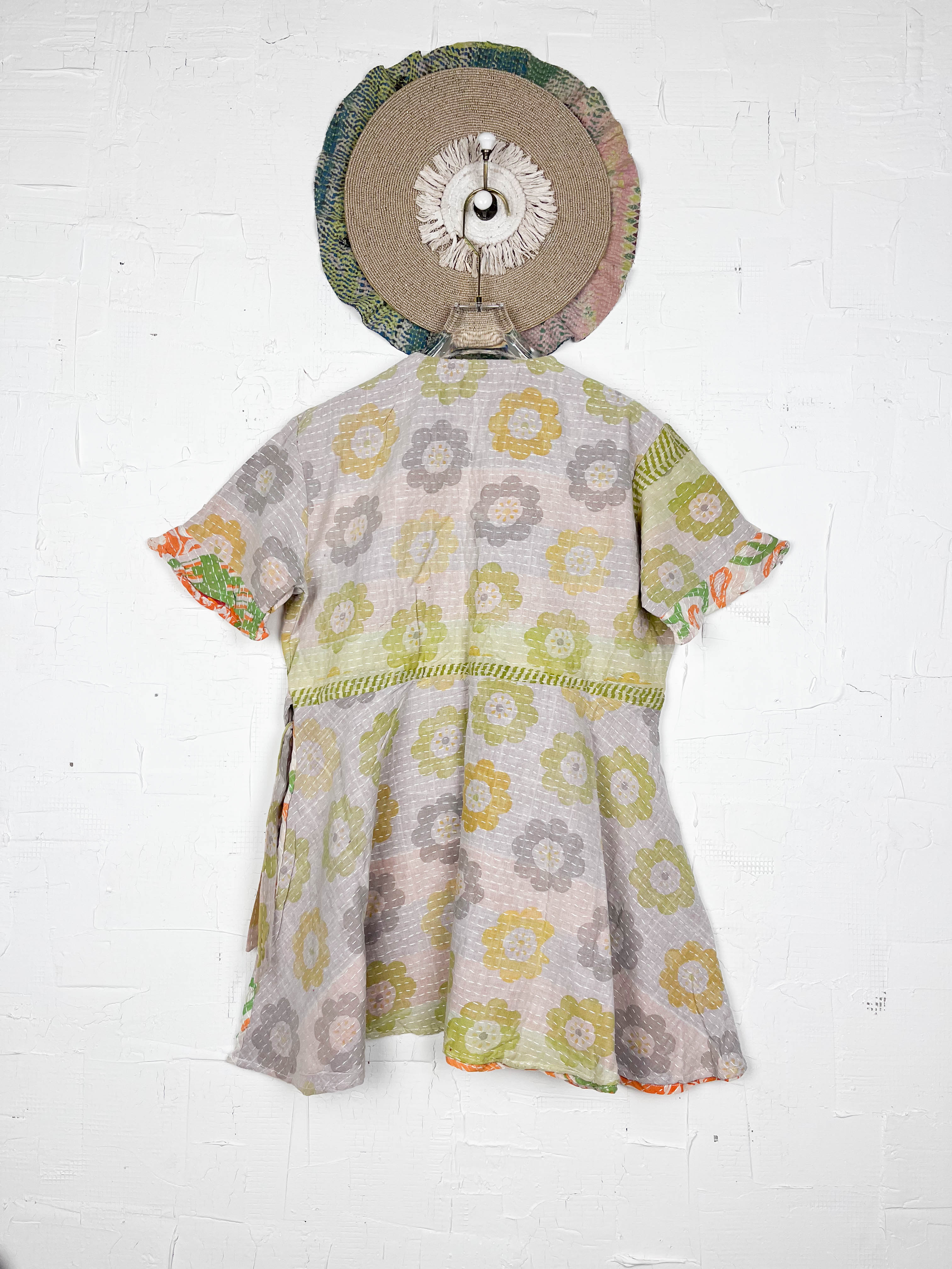 Pastel Kantha Dress - Love Protect Sustain