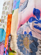 Patchwork overall dress - Love Protect Sustain