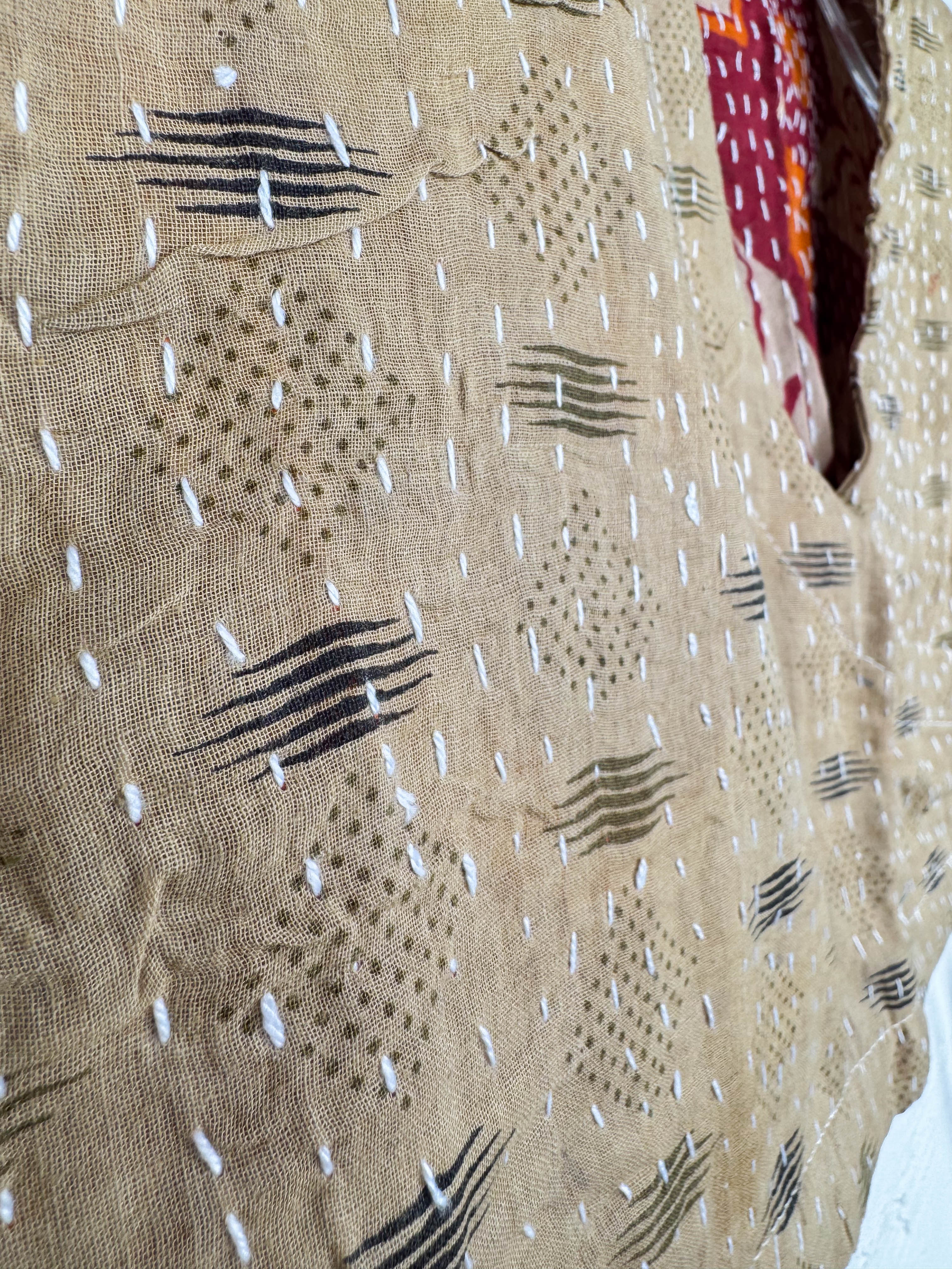 Patchwork crop top - Love Protect Sustain