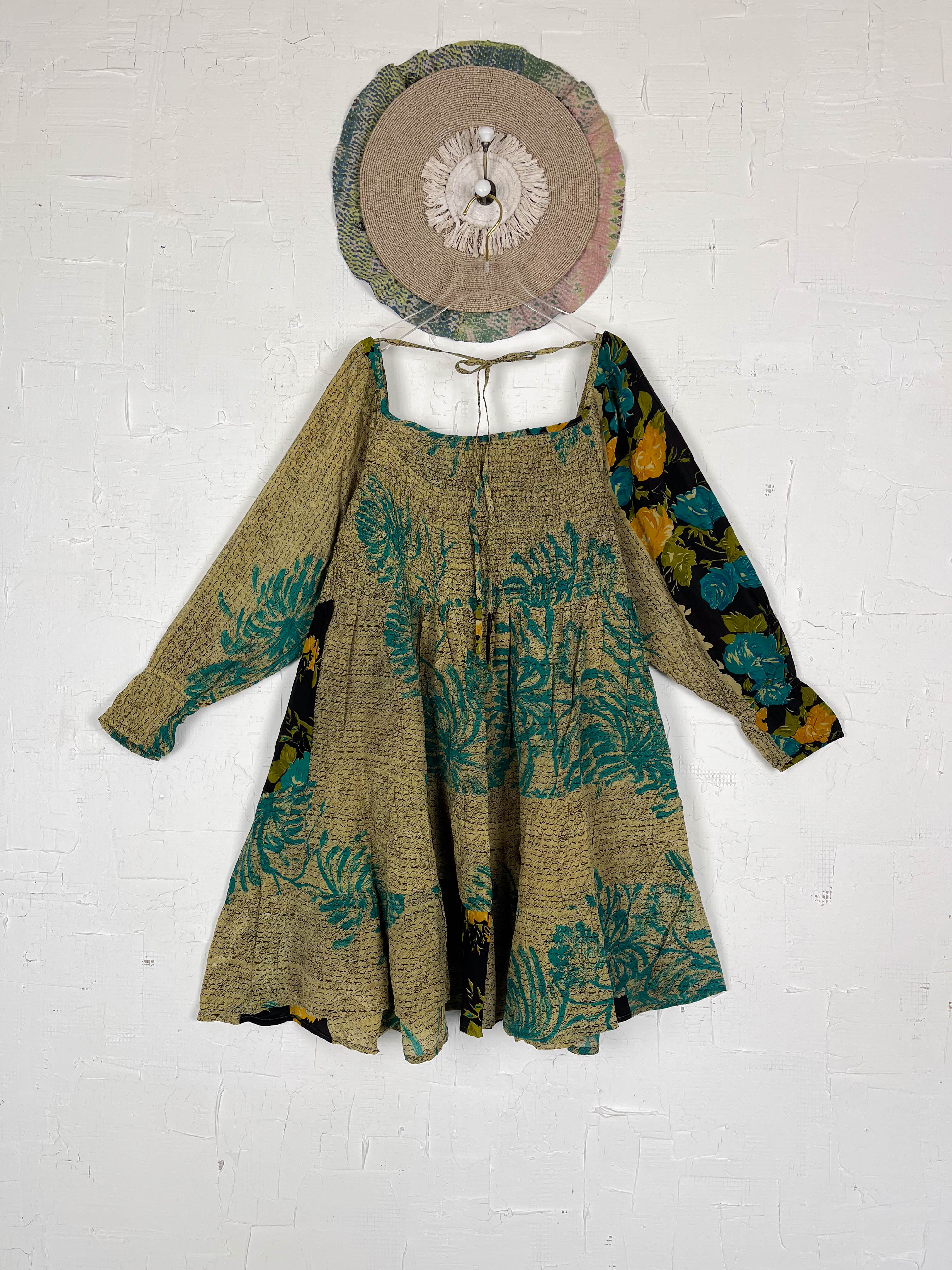 Patchwork dress - Love Protect Sustain