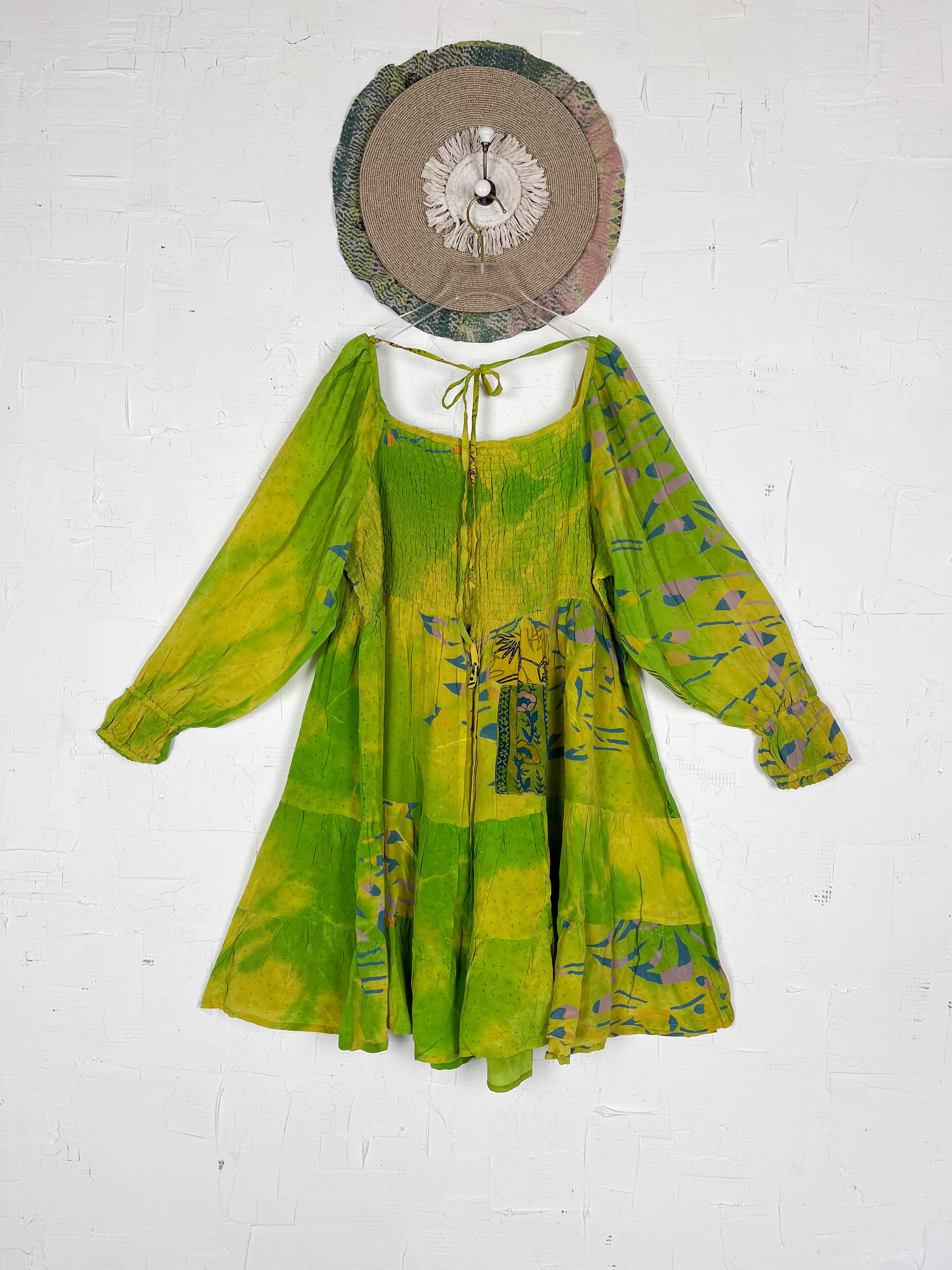 Patchwork dress - Love Protect Sustain