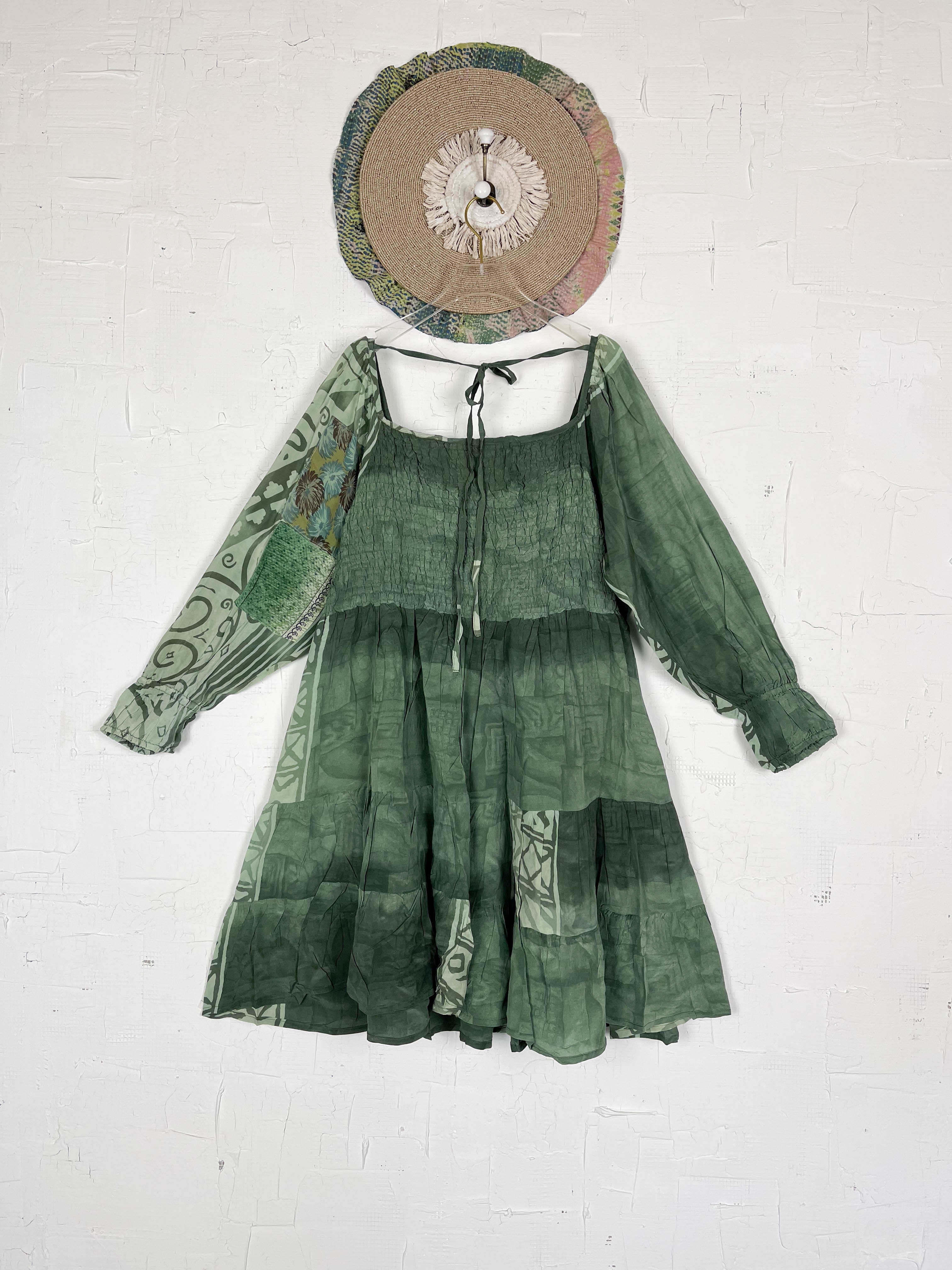 Patchwork dress - Love Protect Sustain