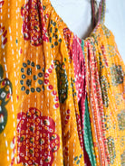 Patchwork wide-leg jumpsuit - Love Protect Sustain