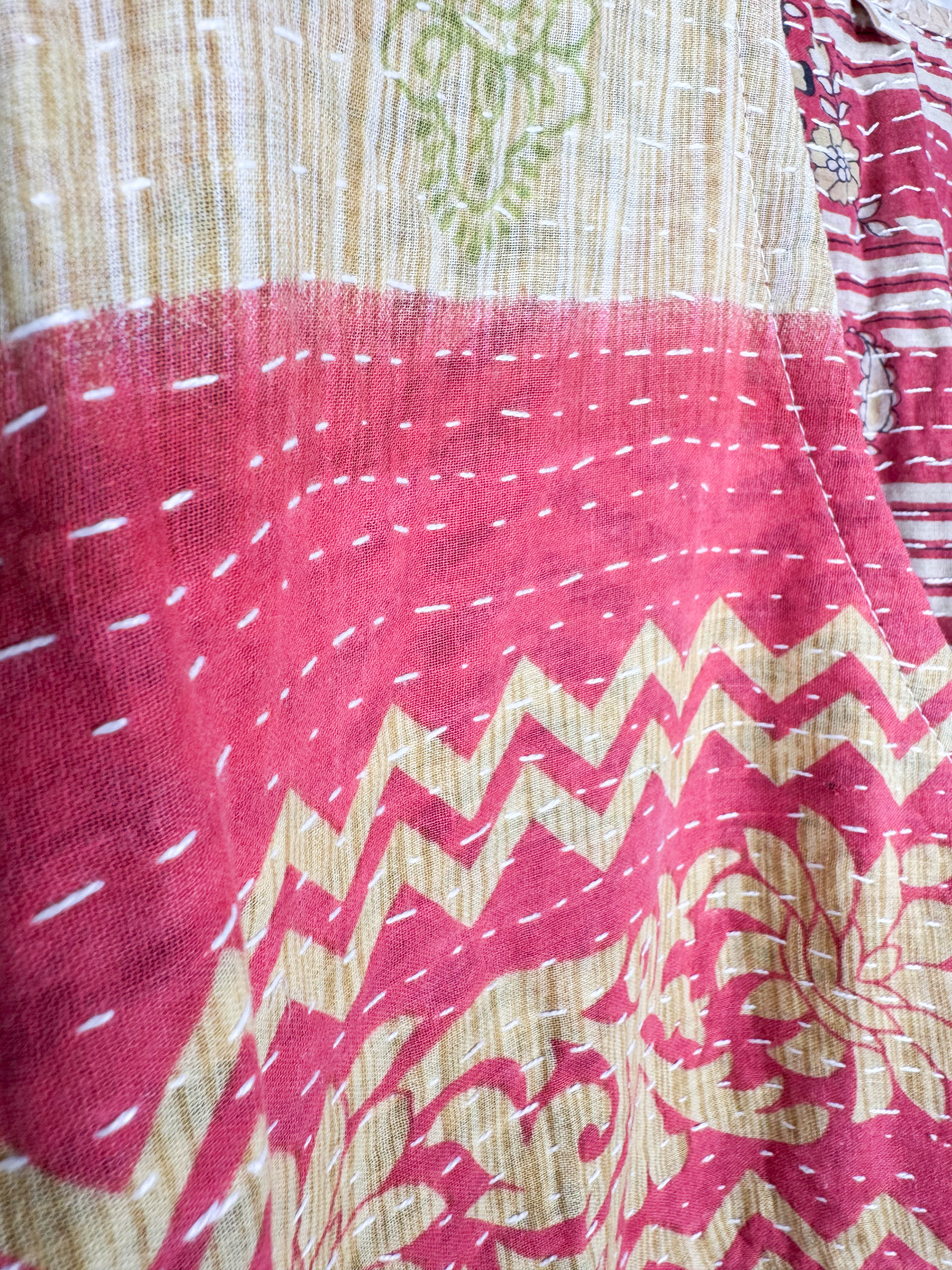 Pattern Kantha Dress - Love Protect Sustain