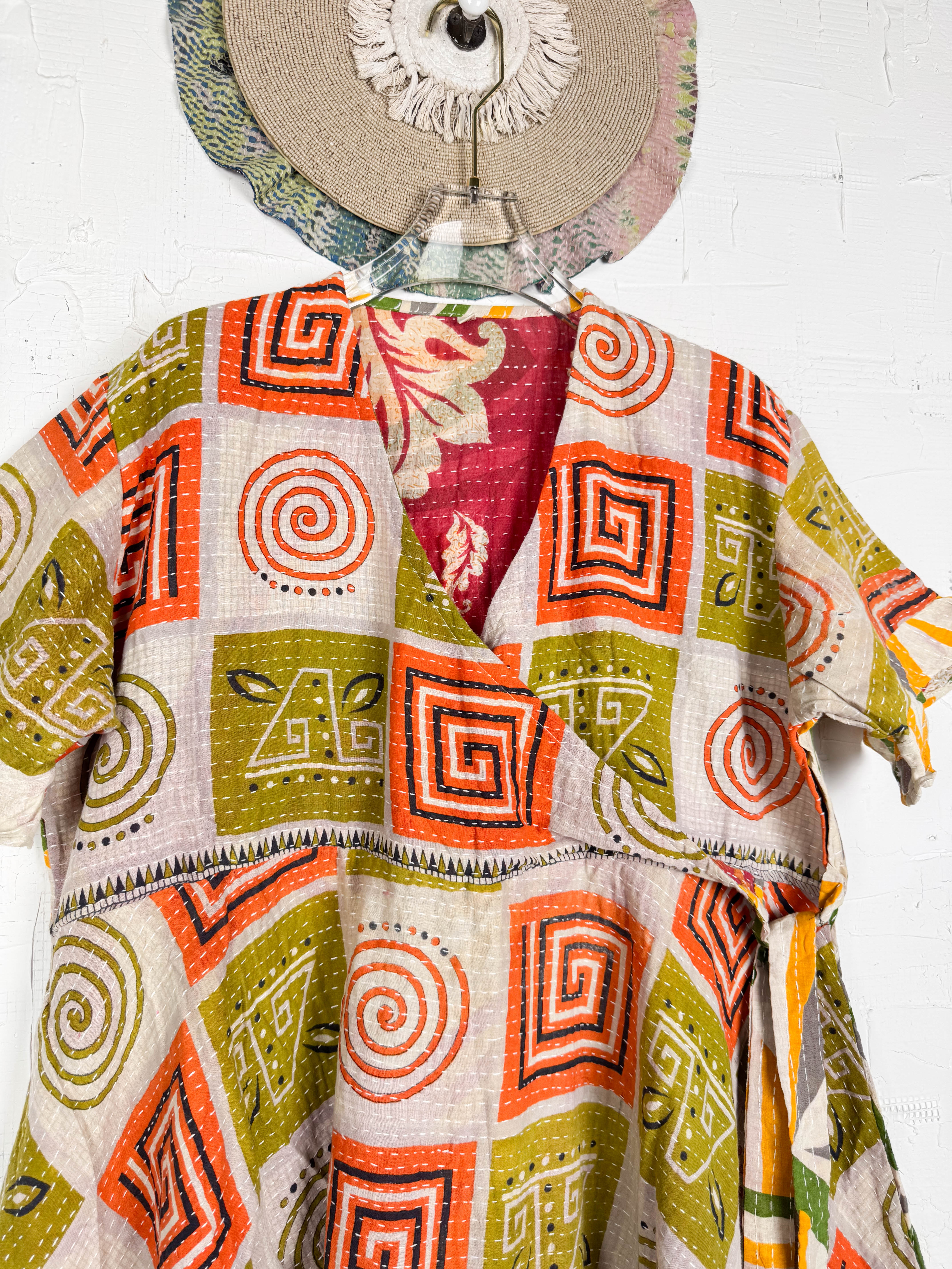 Pattern Kantha Dress- Love Protect Sustain