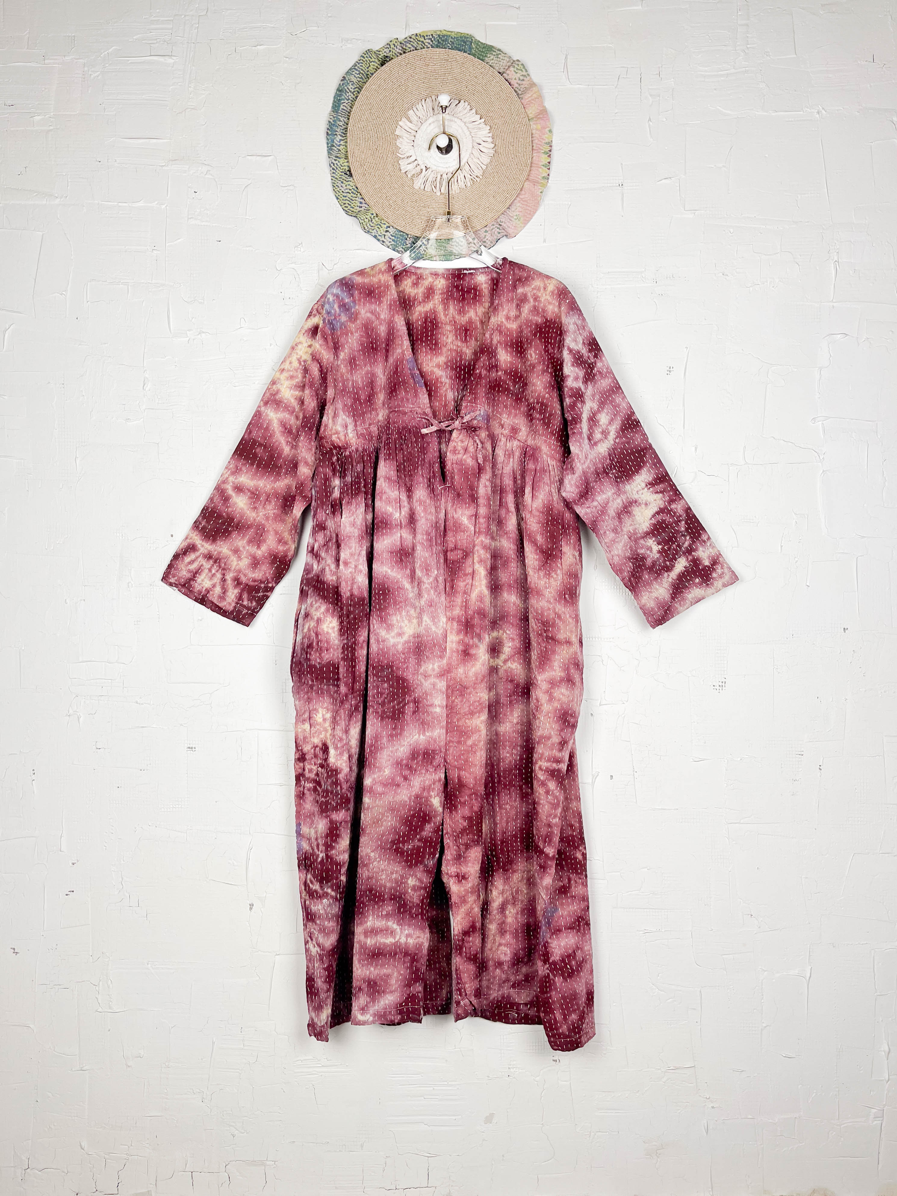 Patterned tie dye jumpsuit - Love Protect Sustain