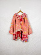 Peach Kantha Jacket - Love Protect Sustain