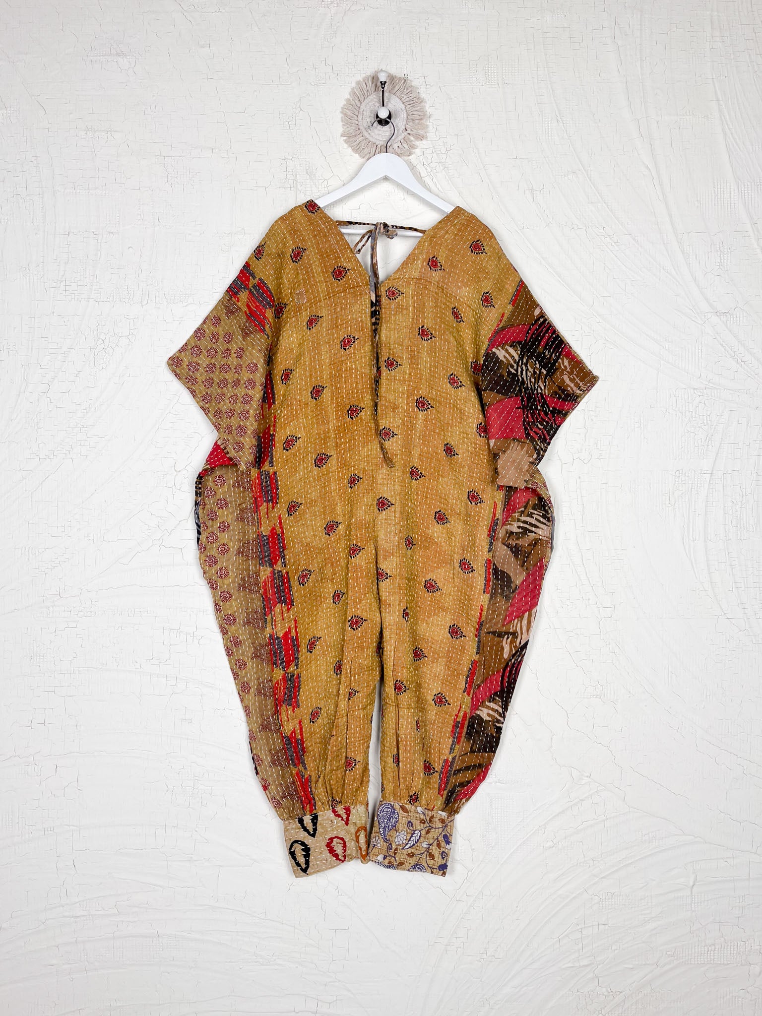 Peach Kantha Jumper - Love Protect Sustain