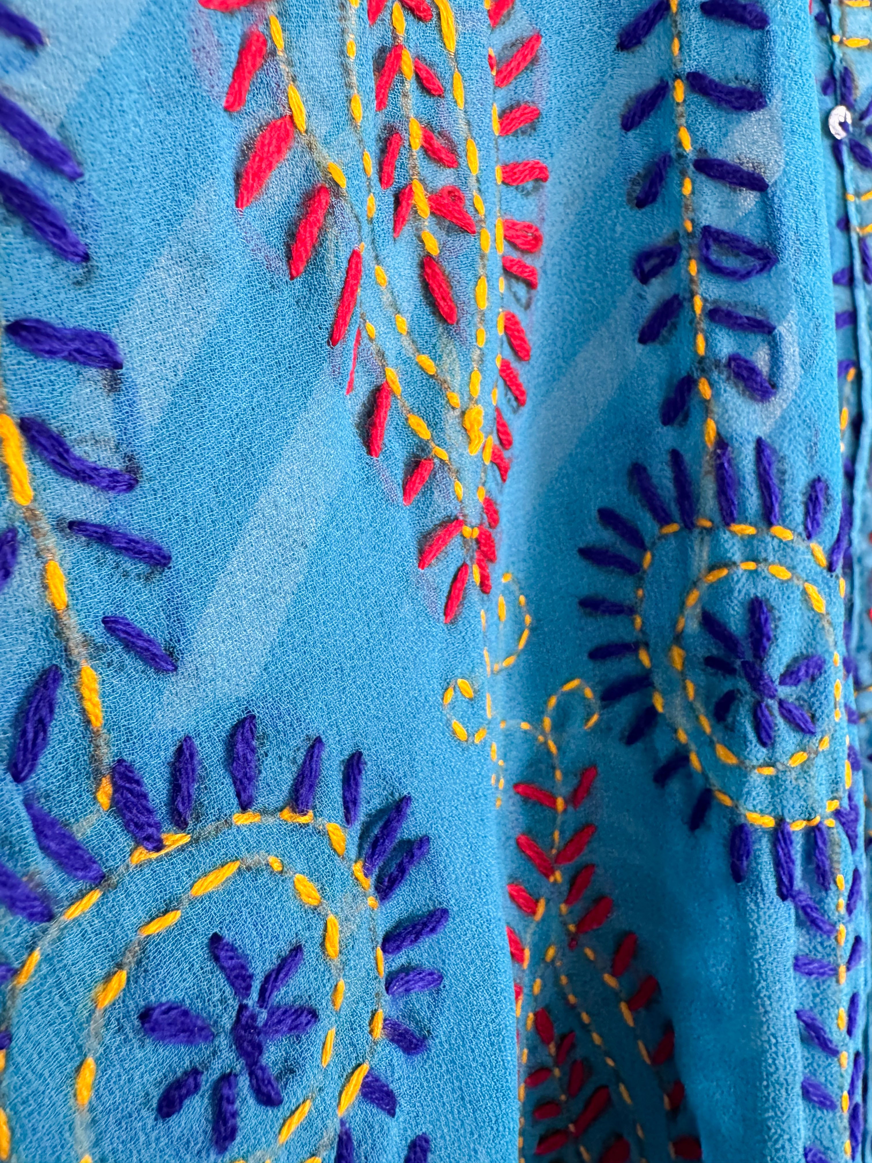 Phulkari Kimono - Love Protect Sustain