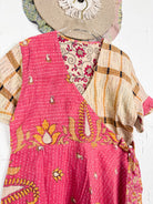 Printed Kantha dress - Love Protect Sustain